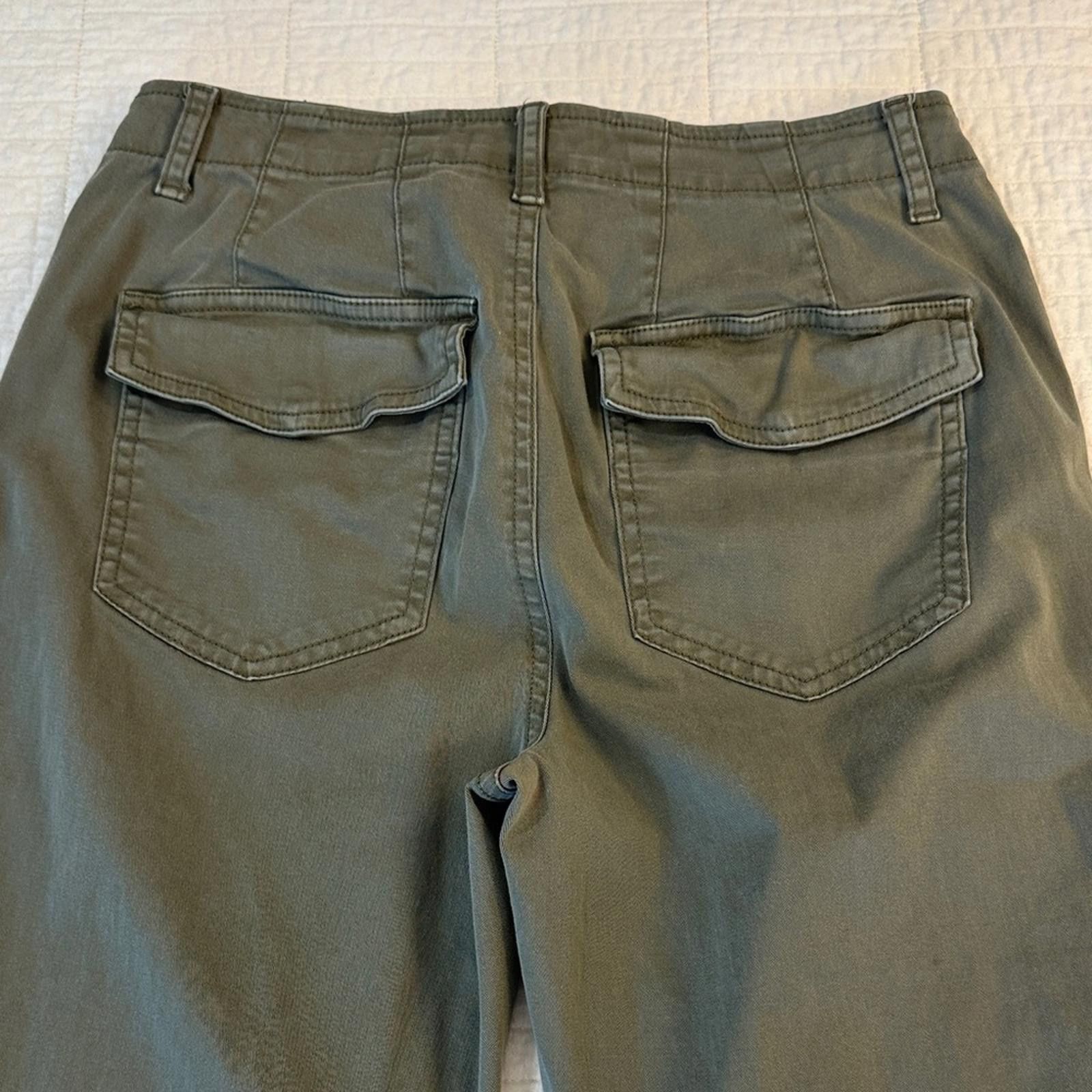 Sanctuary Anthropologie Sanctuary 26 Cotton Jogger Olive Green EUC Size 42" / US 20 - 3 Thumbnail