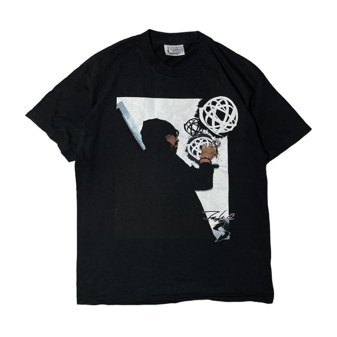 image of Subware X Futura 2000 Graffiti Tee in Black, Men's (Size XL)