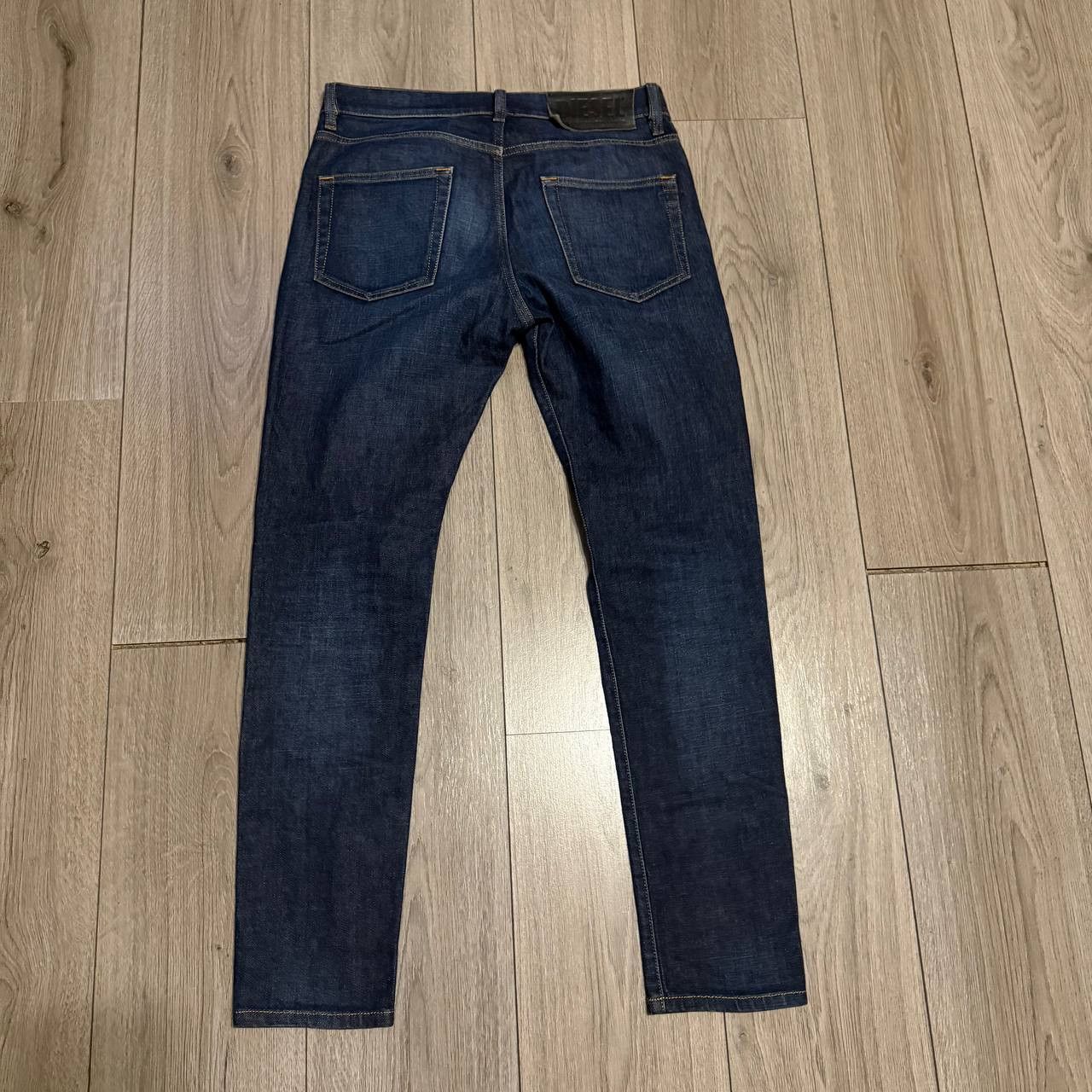 Diesel DIESEL Mens D-Strukt Slim Jeans W30 L30 Navy Blue Cotton Size US 30 / EU 46 - 6 Thumbnail