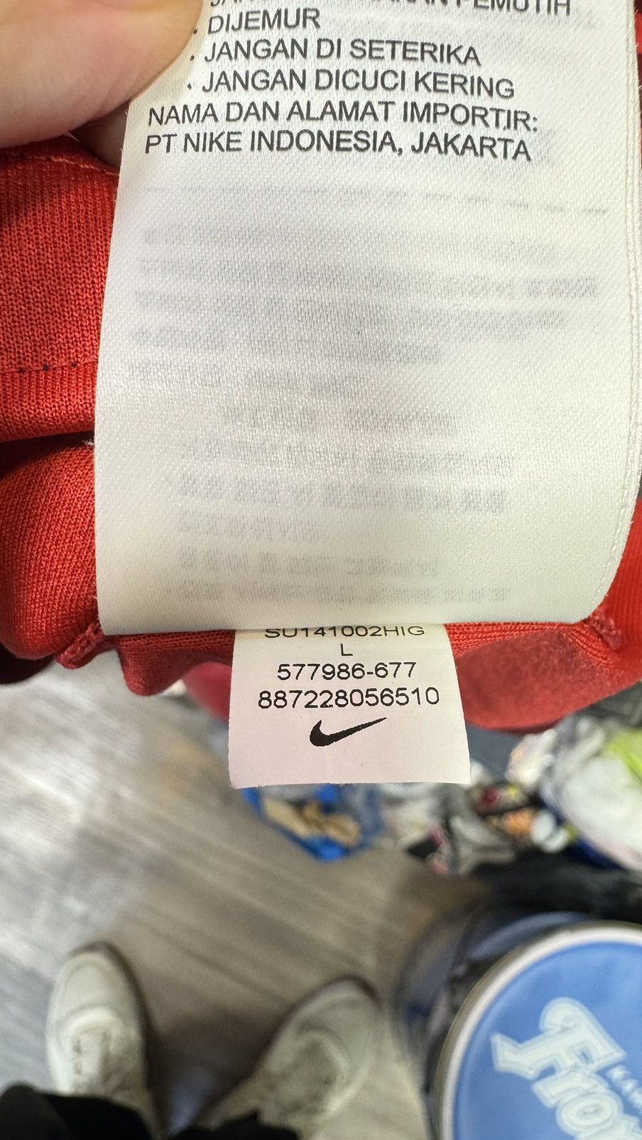 Nike Portugal World Cup 2014 home shirt #7 Ronaldo Size US L / EU 52-54 / 3 - 7 Thumbnail
