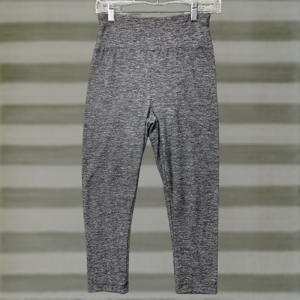 Vintage No Boundaries Leggings Women’s M High-Rise Ankle Length Heather Gray Size 32" / US 10 / IT 46 - 1 Thumbnail
