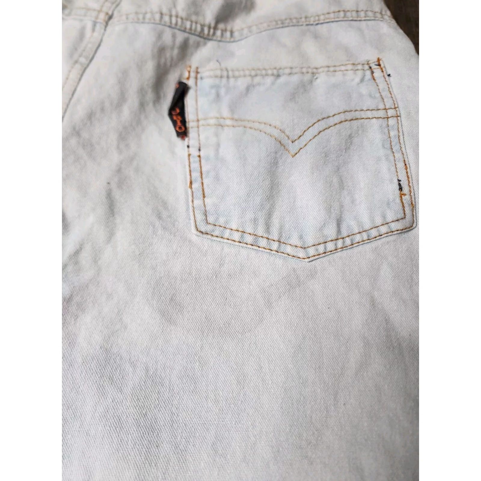 Vintage VINTAGE Paco Jeans Bermuda Shorts 11/12 Teen Blue Denim 90s Grunge Hip Hop Rock Mens? Womens? Size 32" / US 10 / IT 46 - 5 Thumbnail