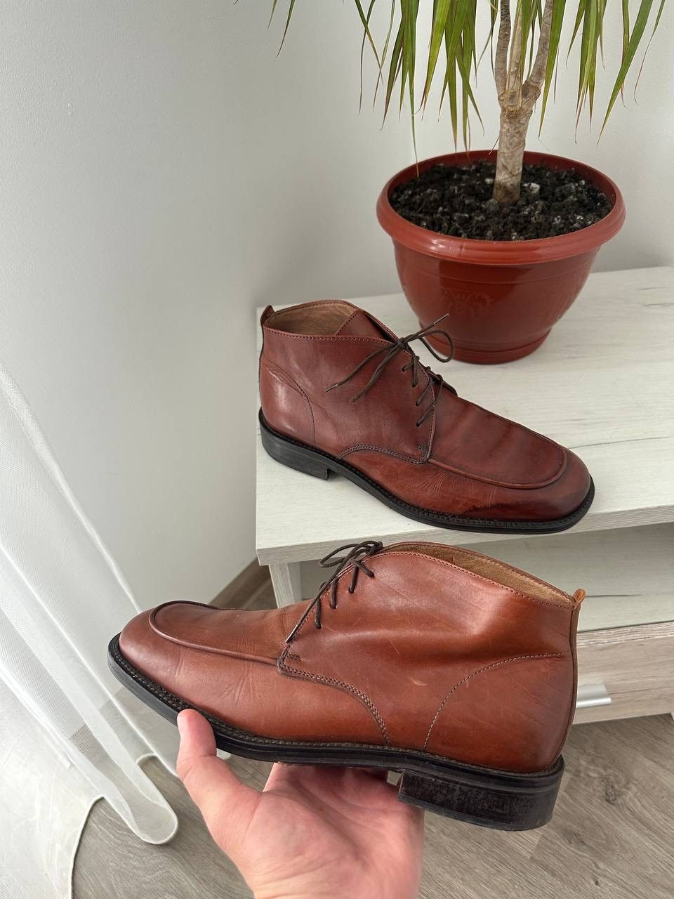 Leather × Vintage Vintage King Street Brown Leather Mens Very Rare Boots Size US 8 / EU 41 - 8 Thumbnail