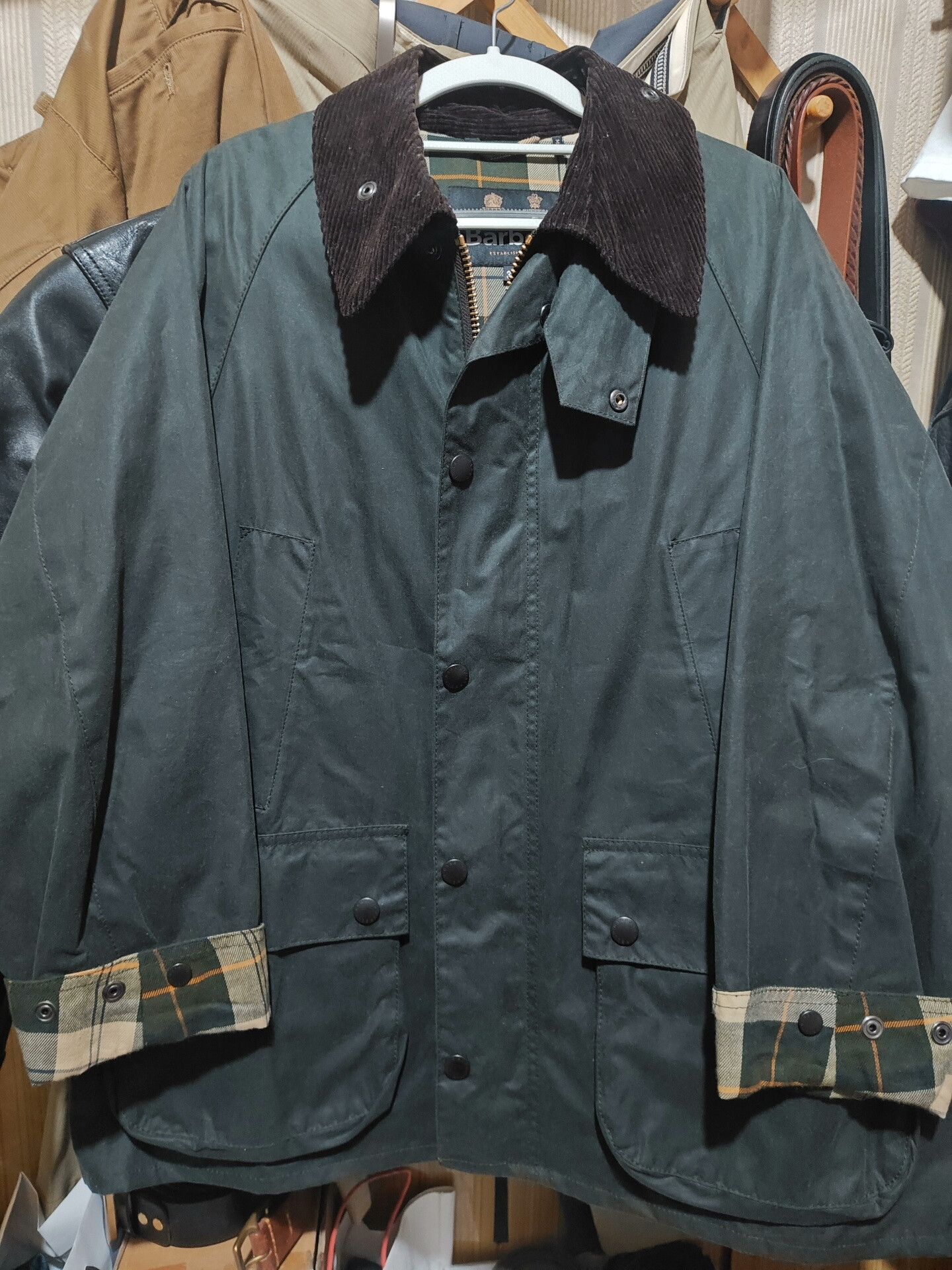 Barbour Barbour OS Bedale Waxed Jacket Size US M / EU 48-50 / 2 - 1 Thumbnail