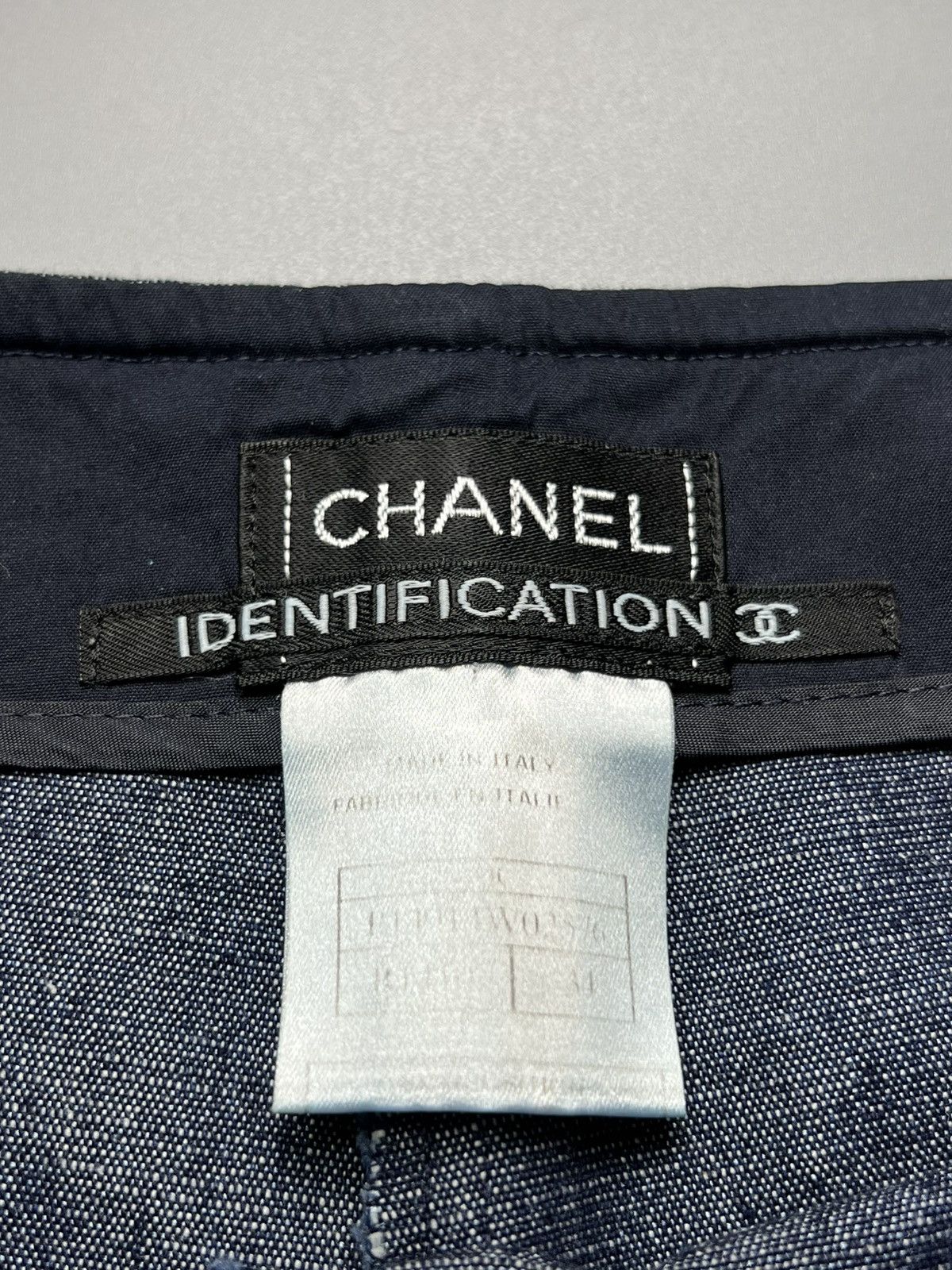 Karl Lagerfeld Chanel - Spring 2002 Denim Lightweight - Pants/Trouser Size 24" / US 00 / IT 34 - 8 Thumbnail