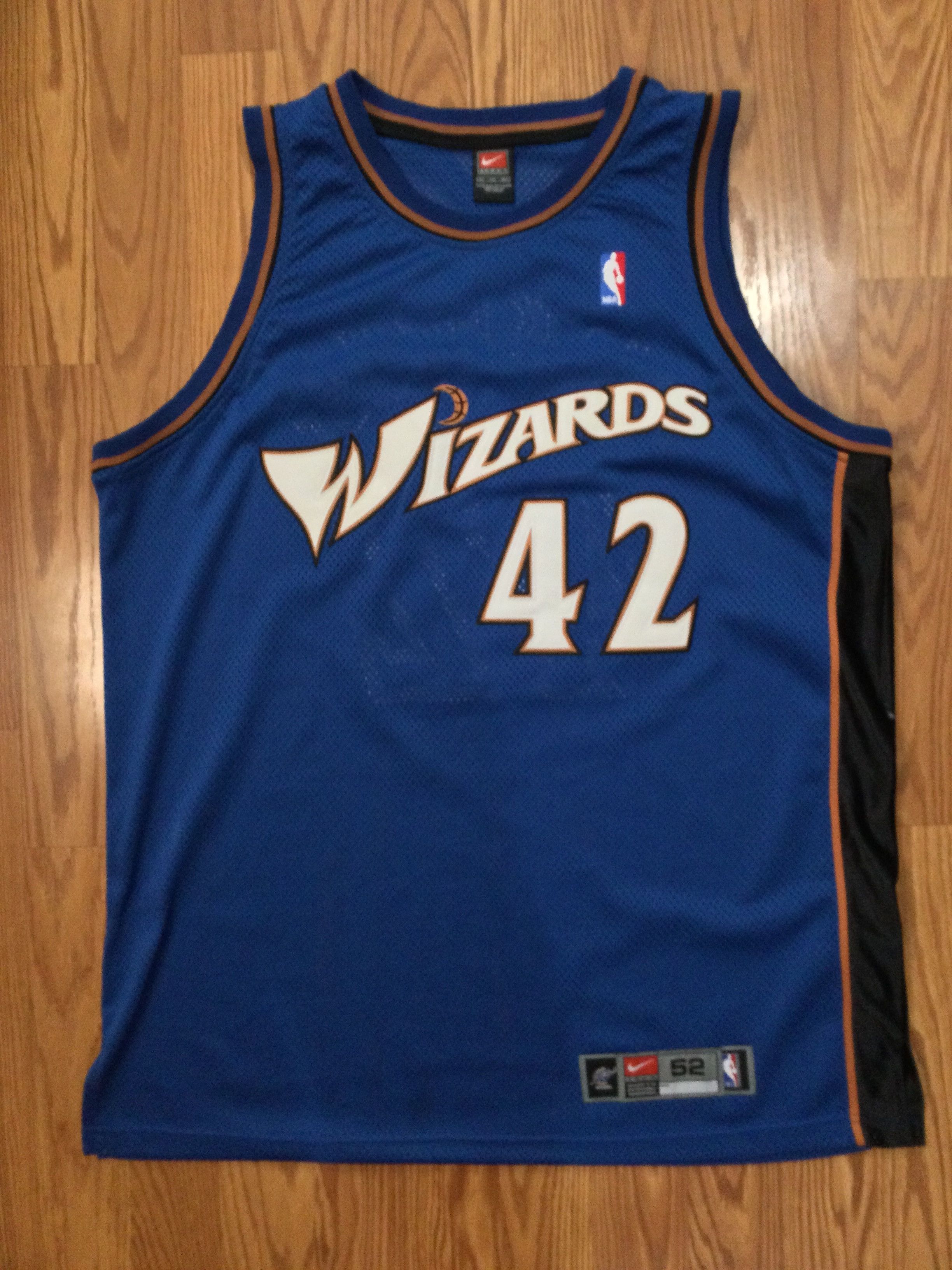 Nike Authentic Washington Wizards Jerry Stackhouse Nike Jersey Size US XXL / EU 58 / 5 - 2 Thumbnail