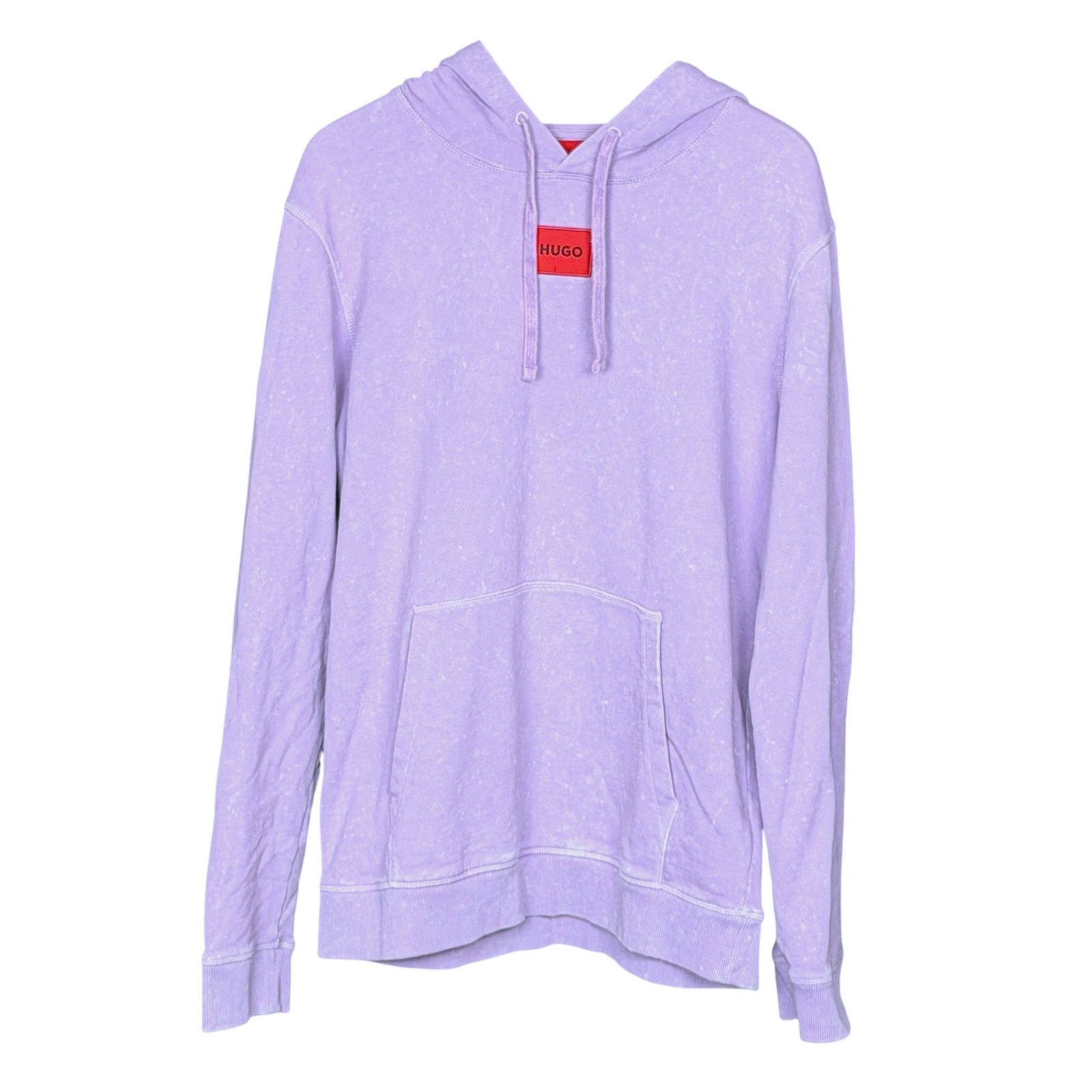 Hugo Boss Hugo Boss Daratschi Logo Patch Hoodie Light Purple $148 Size US L / EU 52-54 / 3 - 3 Thumbnail