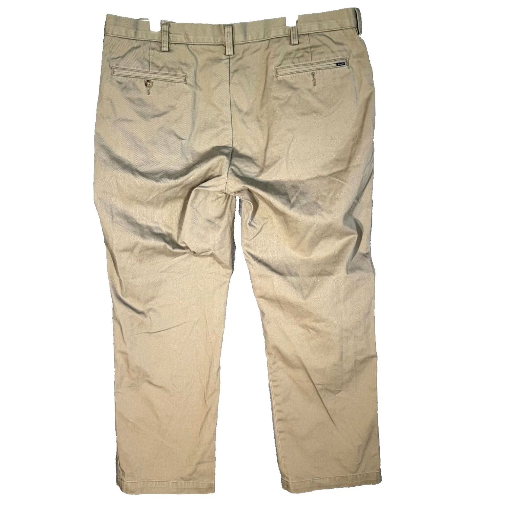 Polo Ralph Lauren Polo Ralph Lauren Chino Pants Men’s 38 x 30 Flat Front Beige Cotton Mid-Rise Classic Fit Shirts and Pants Size US M / EU 48-50 / 2 - 2 Thumbnail