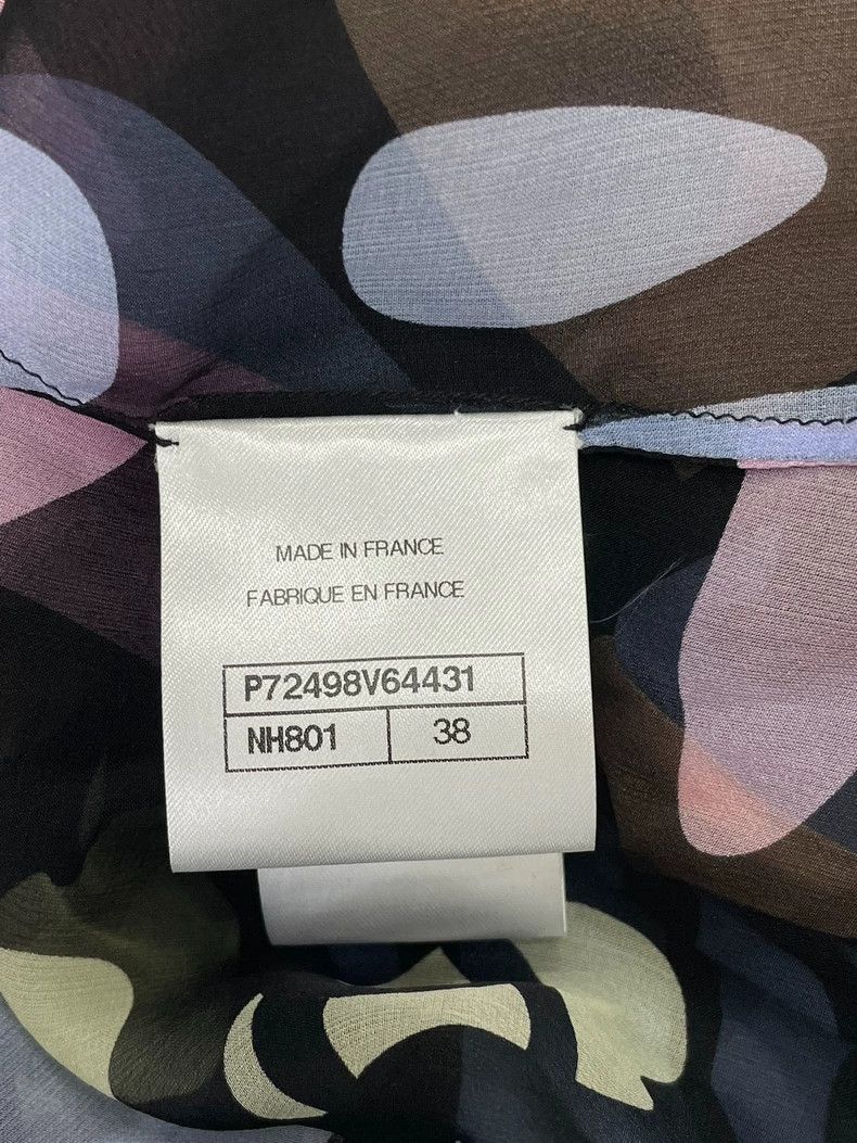 Chanel Chanel Color printed silk long sleeves Size XS / US 0-2 / IT 36-38 - 6 Thumbnail