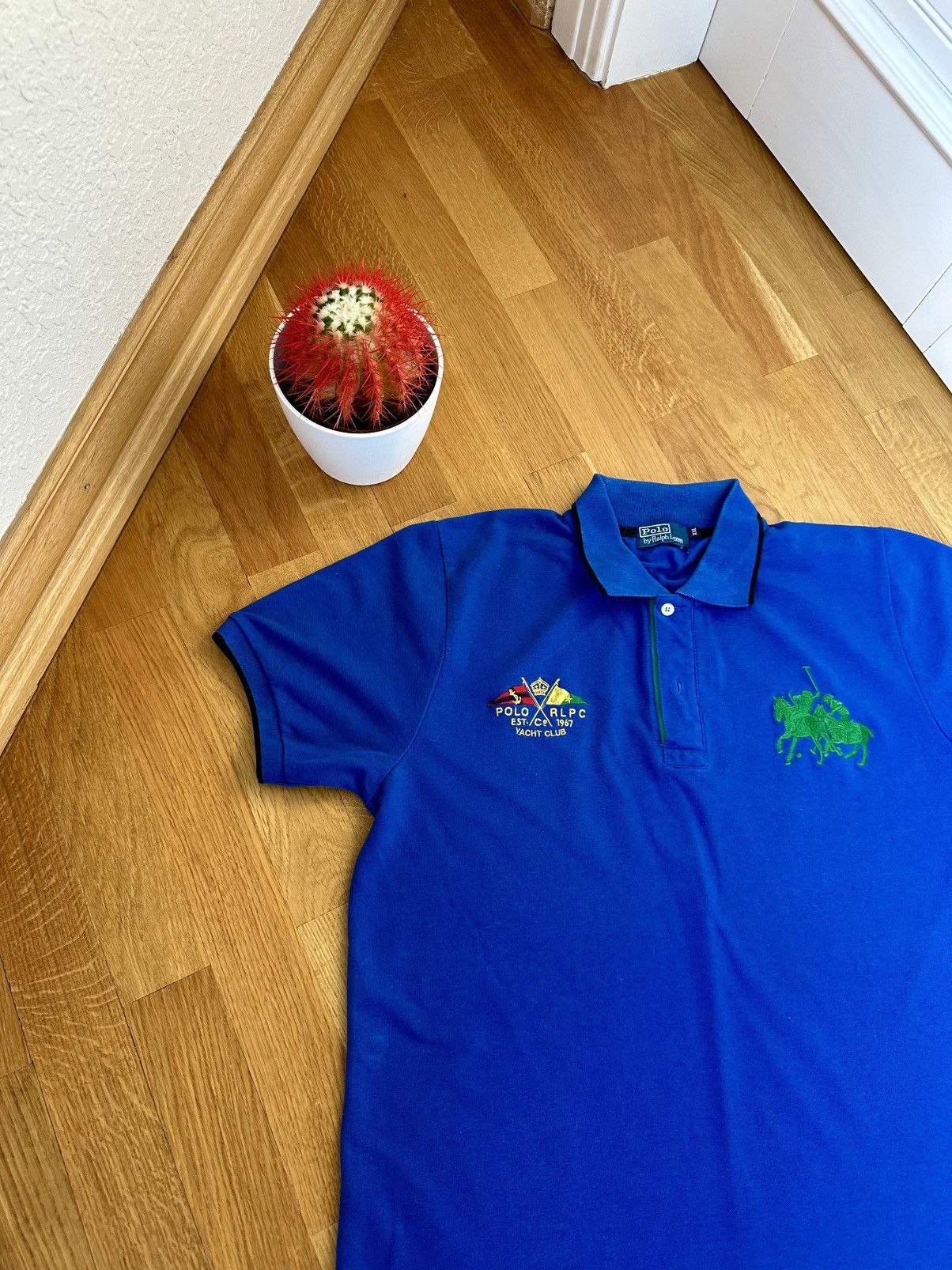 Polo Ralph Lauren Vintage Polo Ralph Lauren Big Logo Style Size US XL / EU 56 / 4 - 3 Thumbnail