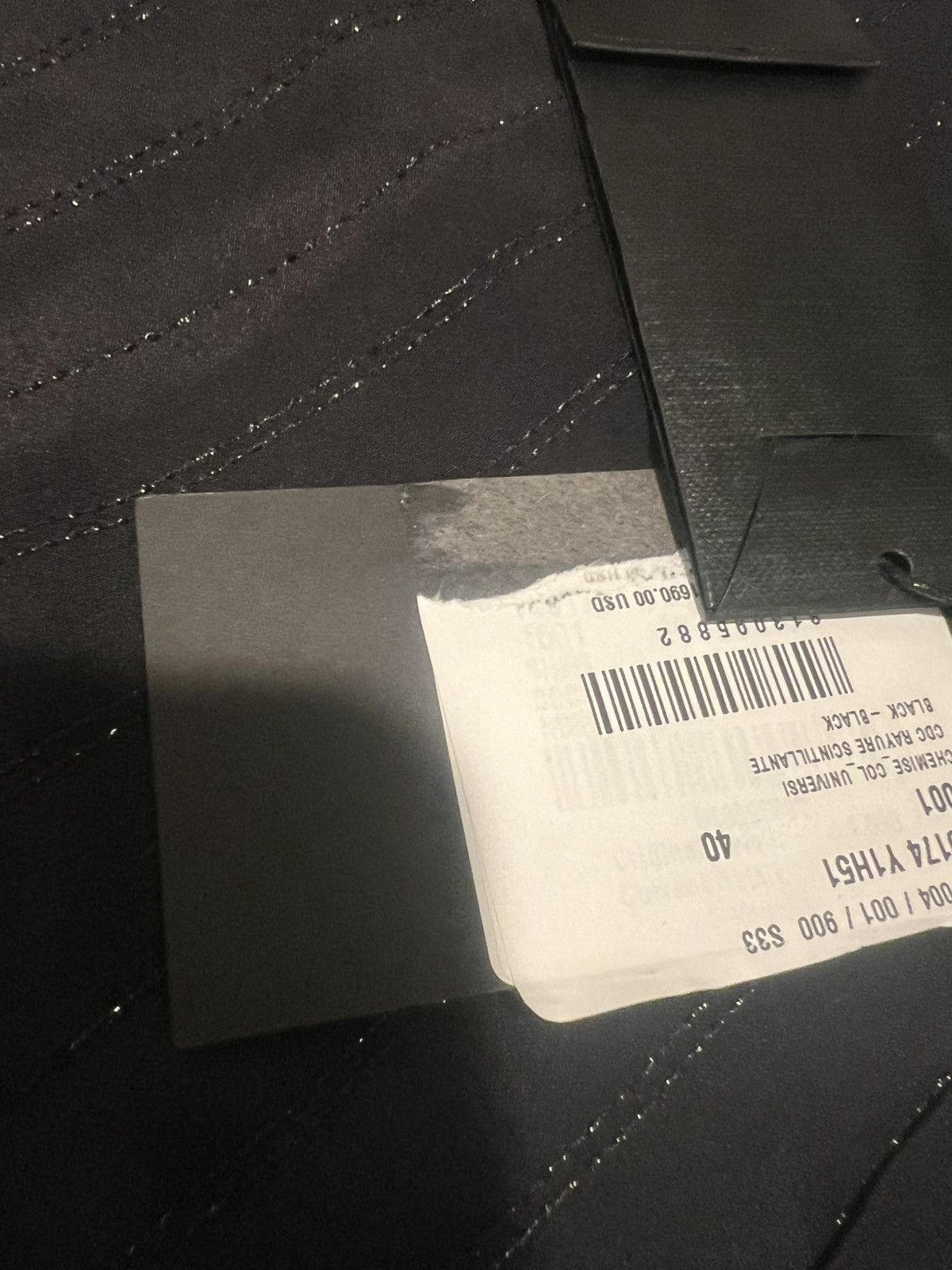 Saint Laurent Paris Saint Laurent men’s silk shirt. 40/M.$1690 Size US M / EU 48-50 / 2 - 4 Thumbnail