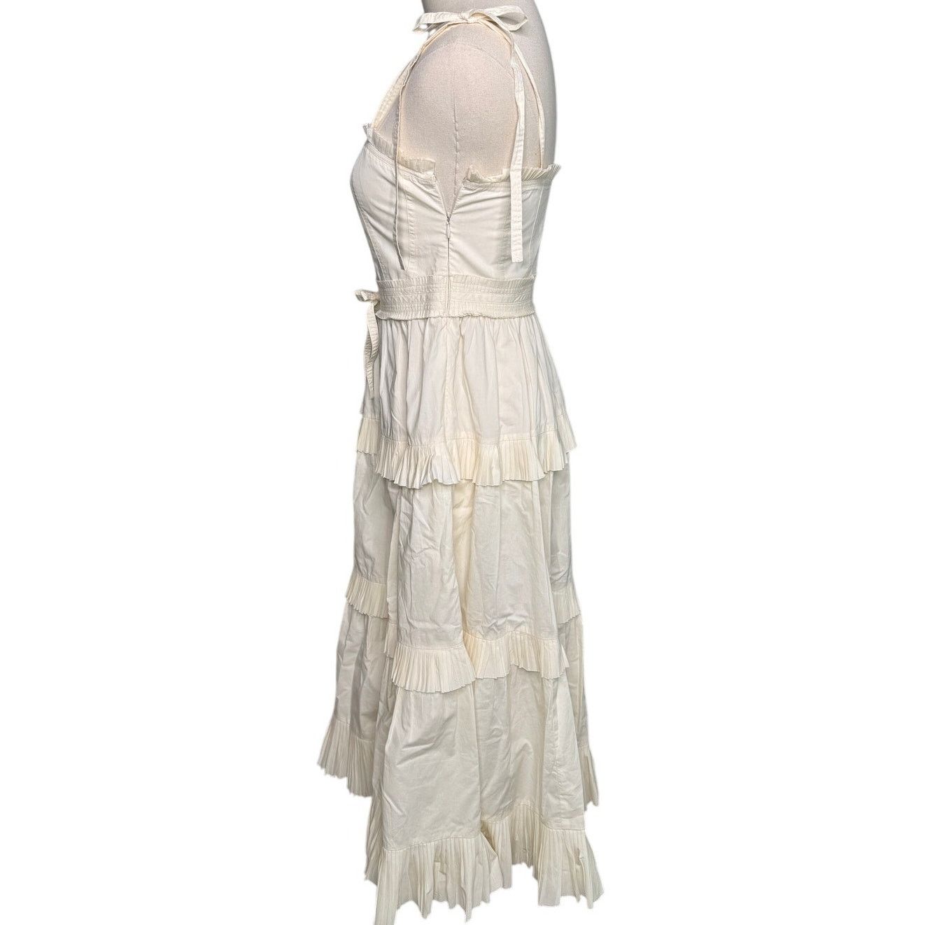 Ulla Johnson Ulla Johnson Lune Dress in Blanc ruffle tiered cotton size 0 Size XS / US 0-2 / IT 36-38 - 6 Thumbnail
