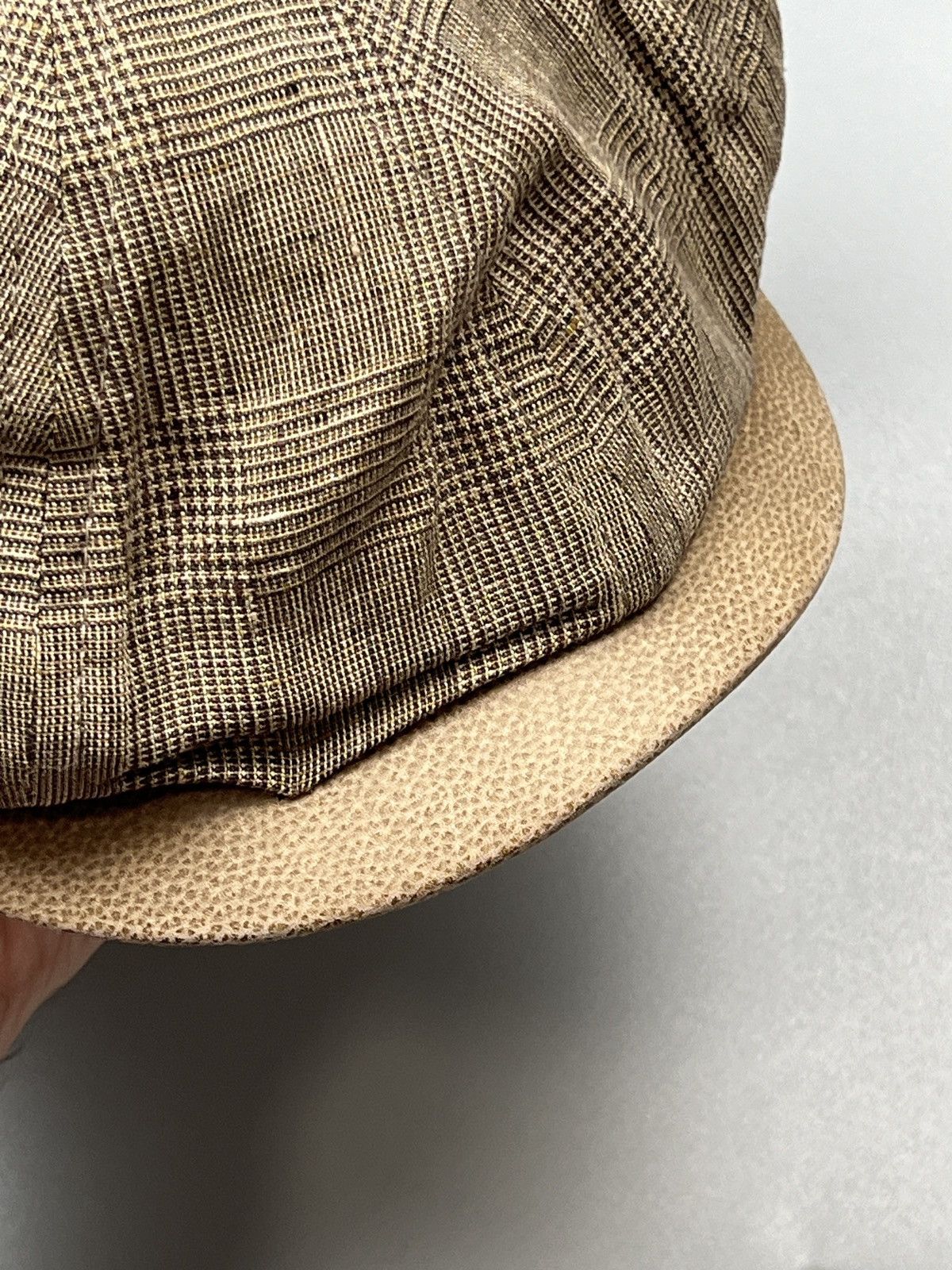 Stetson Stetson Beige Cotton Flat Cap Hat (Y0484) Size ONE SIZE - 6 Thumbnail
