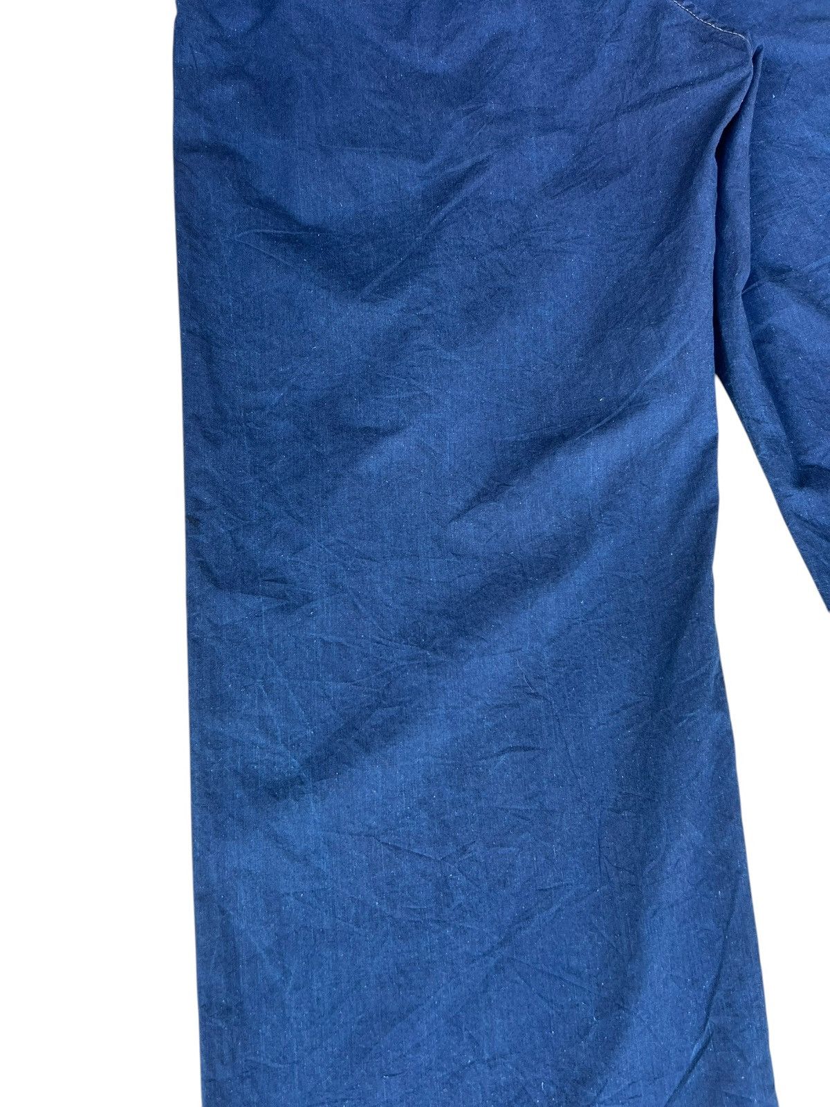 45rpm × Indigo 45rpm Japan Indigo Cotton Poplin Gurkha Trouser Pant Loose Size US 32 / EU 48 - 15 Thumbnail