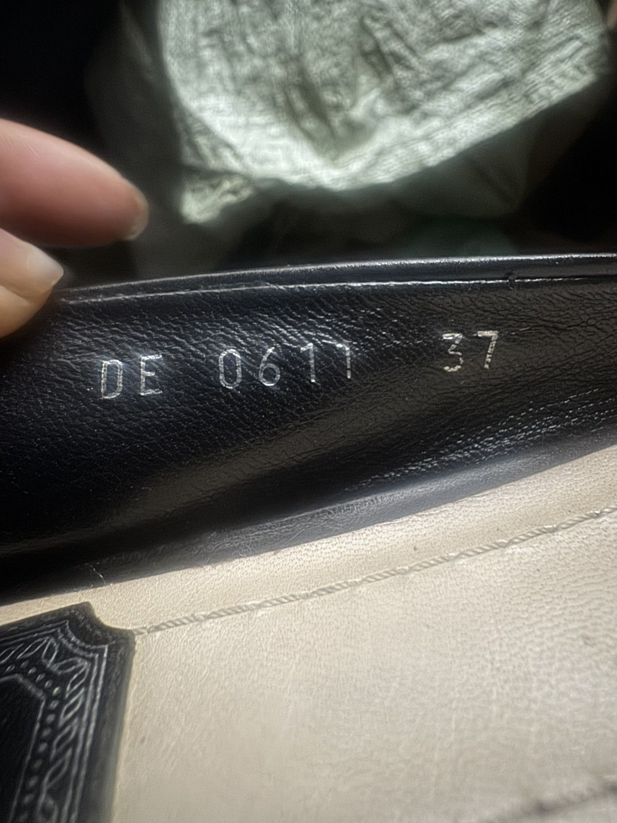 Christian Dior Monsieur Christian Dior black Women’s leather flats EUR 37 US 7 UK 4 Size US 7 / IT 37 - 24 Thumbnail
