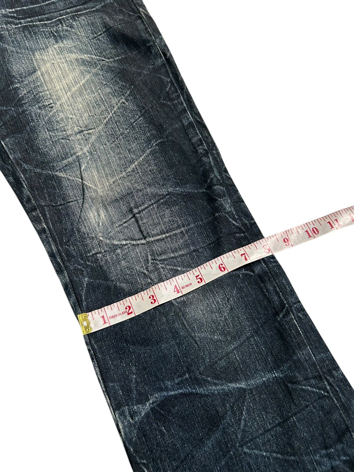Japanese Brand × Kapital × Vintage Skull Bones wild Life Japanese Punk Denim Jeans Size US 31 - 17 Thumbnail