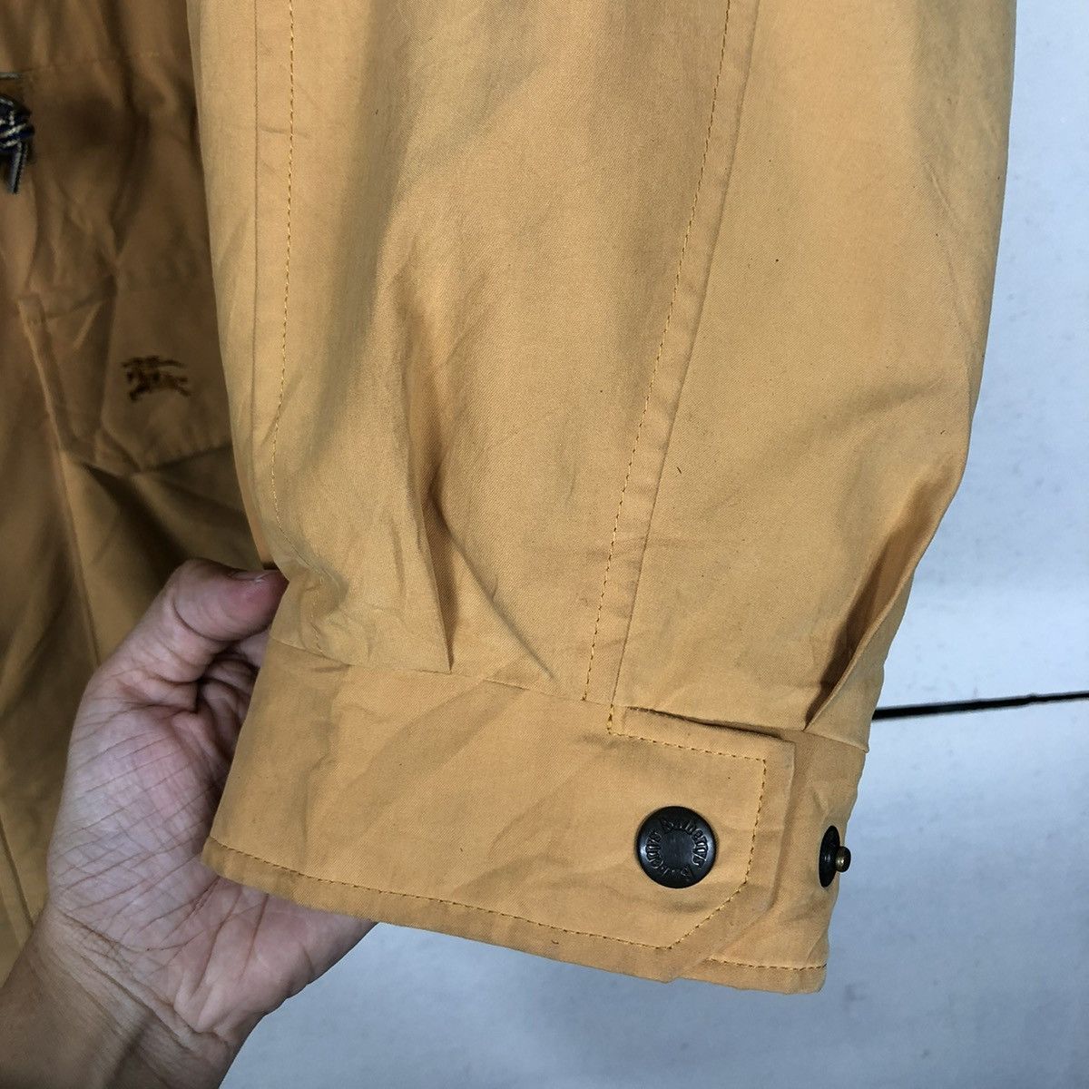 Burberry 🔥VINTAGE BURBERRYS BIKER JACKET HOODIE MULTI POCKETS Size US M / EU 48-50 / 2 - 15 Thumbnail