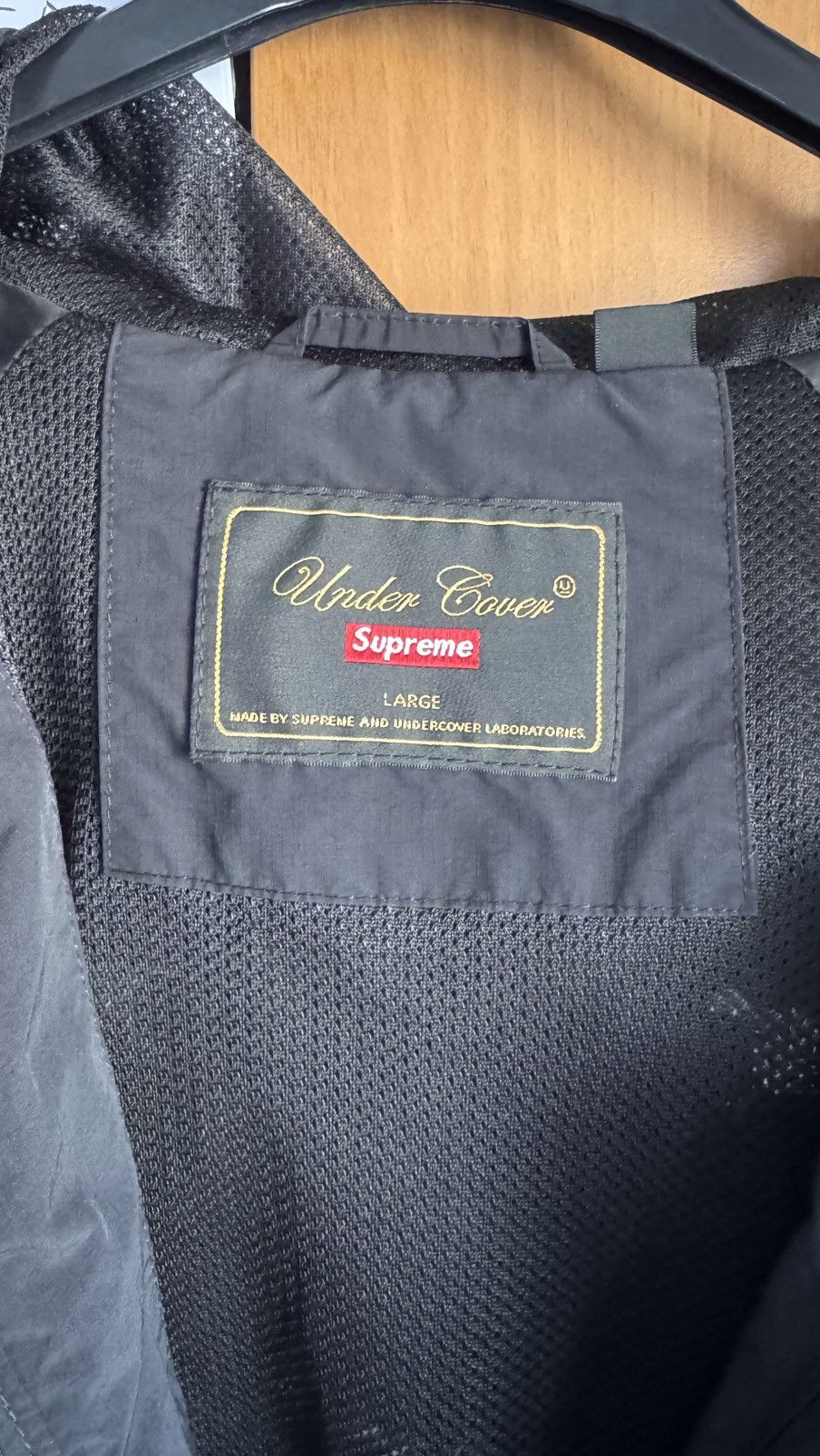 Supreme × Undercover Supreme x Undercover Track Jacket Black L Size US L / EU 52-54 / 3 - 5 Thumbnail