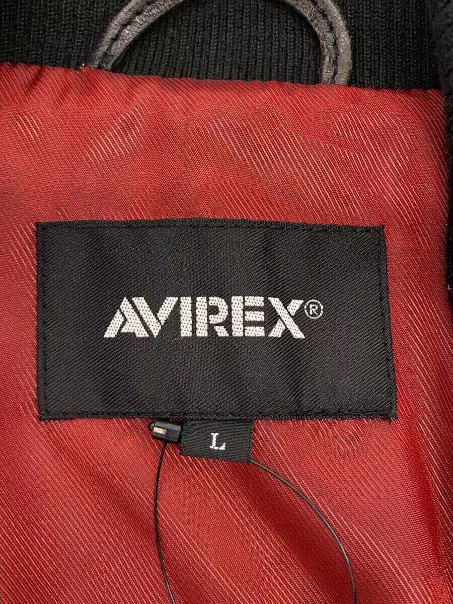 Avirex Avirex Sheep Leather Jacket Blouson Black Size US L / EU 52-54 / 3 - 3 Thumbnail