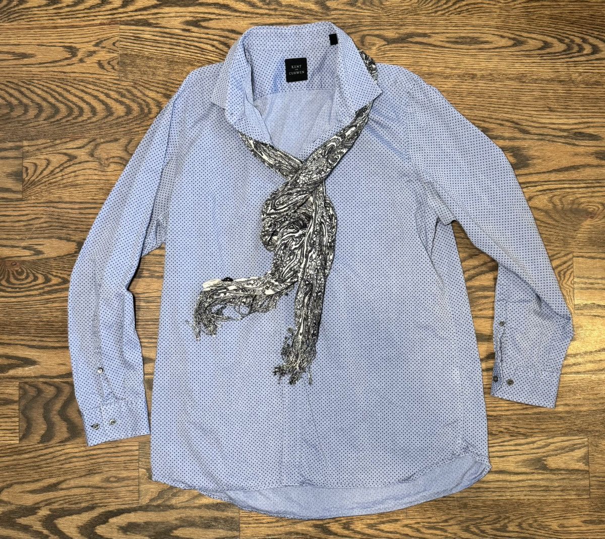 Vintage Kent & Curwen Button Up Shirt Size US XL / EU 56 / 4 - 1 Thumbnail