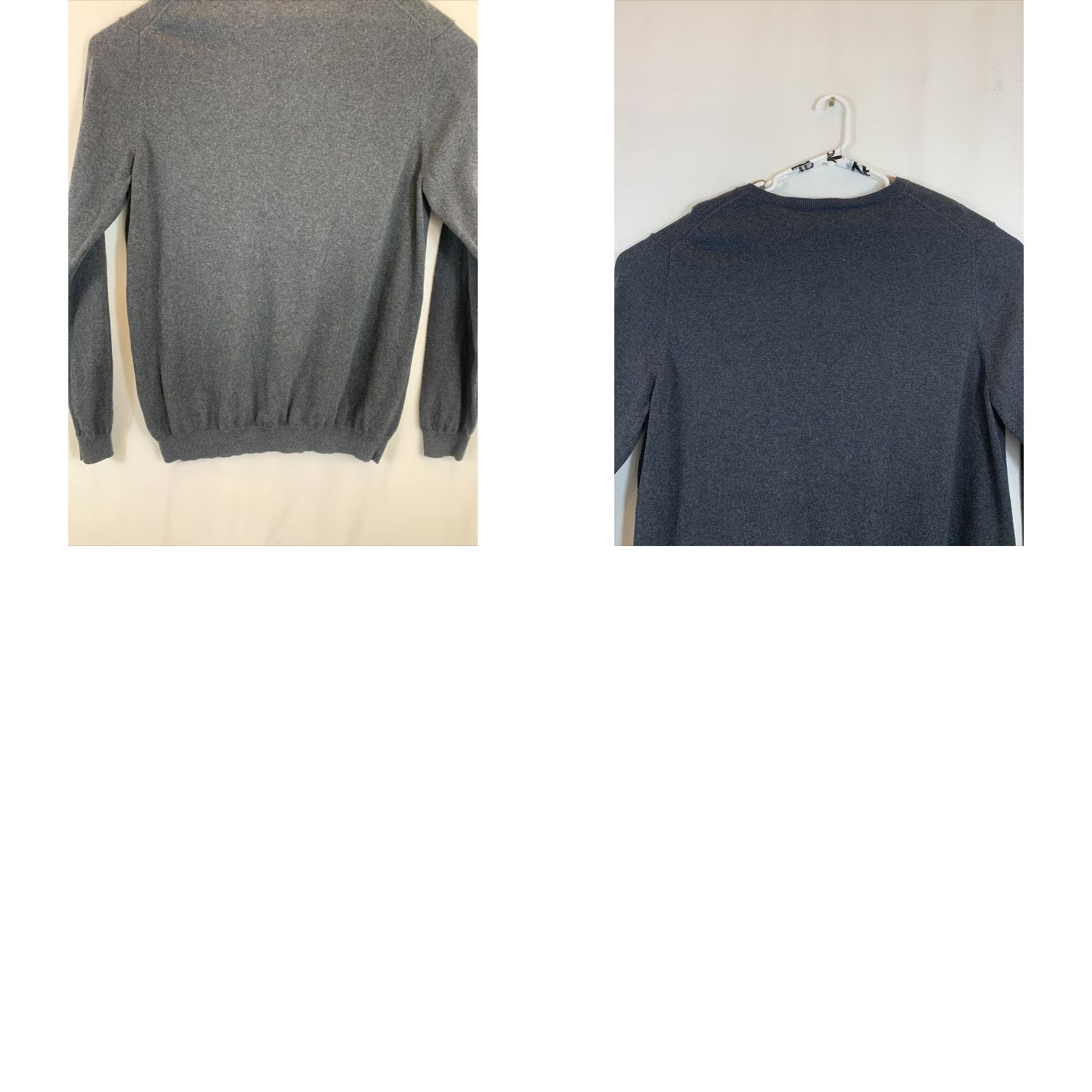 Vintage VINTAGE Wallin Bros Mens XXL Gray V-Neck Cashmere Cotton Pullover Sweater Size US XXL / EU 58 / 5 - 9 Thumbnail