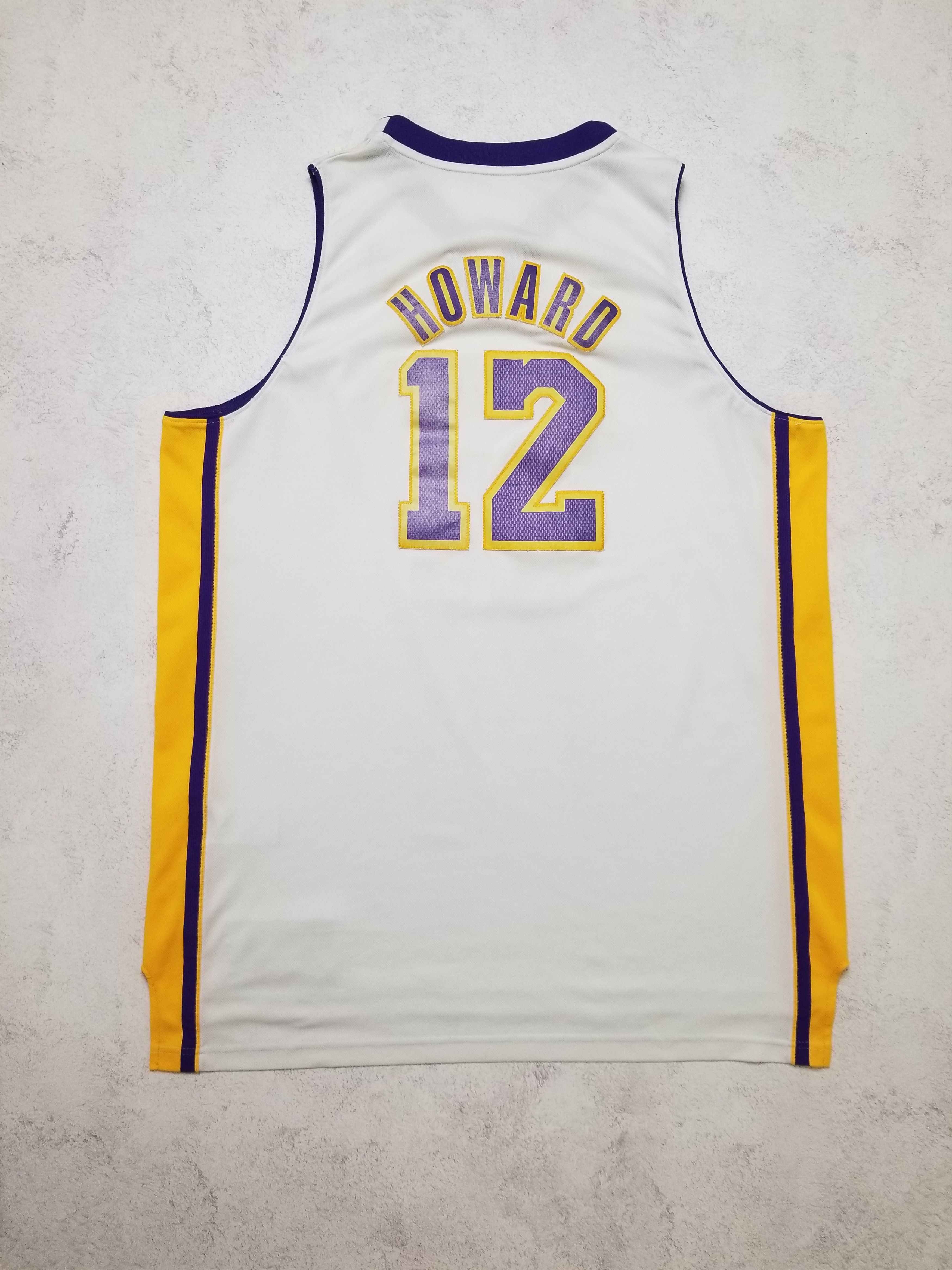 Adidas Dwight Howard Los Angeles Lakers Sewn Swingman Jersey Size US XXL / EU 58 / 5 - 2 Thumbnail