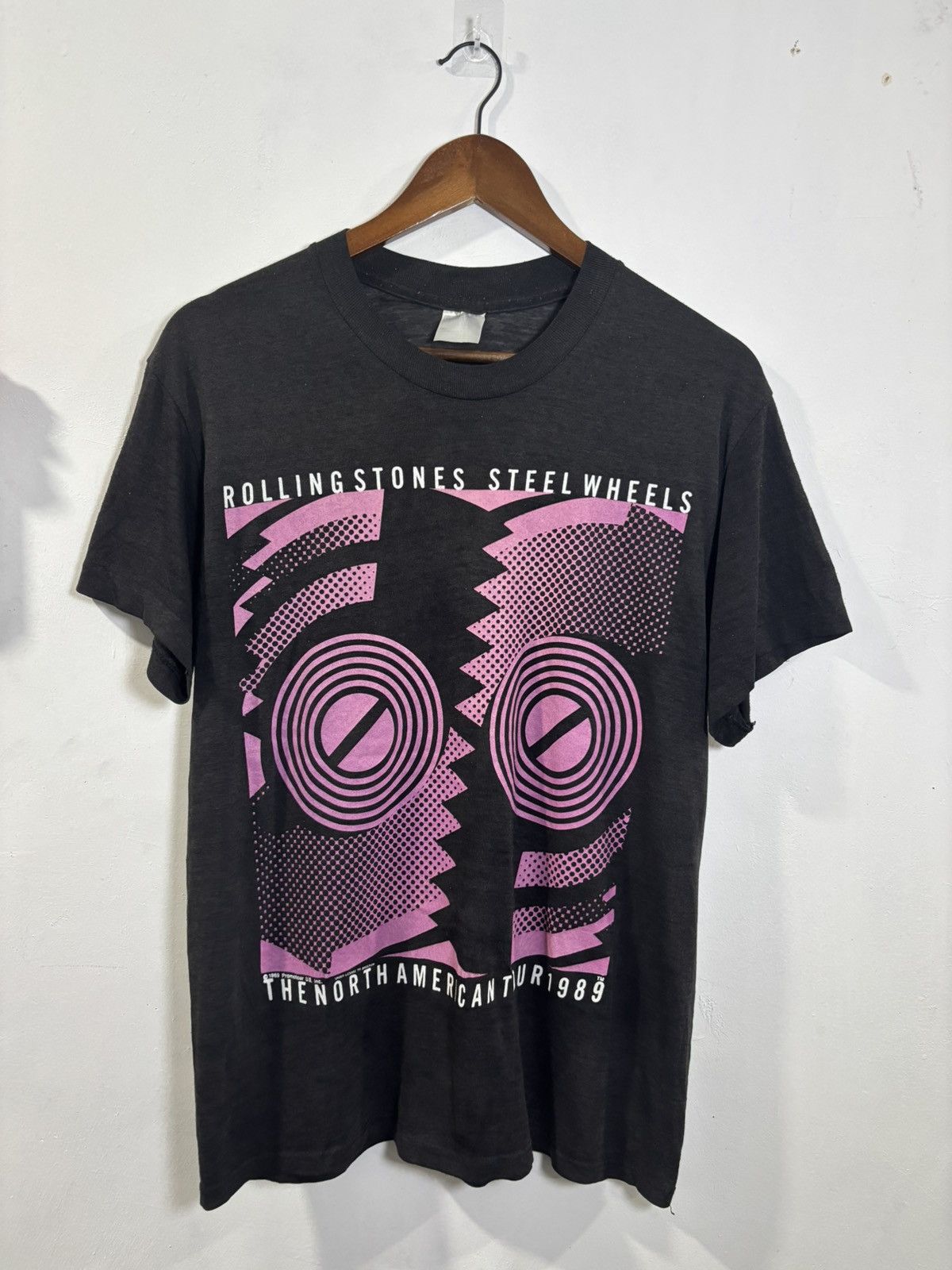 Band Tees × The Rolling Stones Vintage The Rolling Stones The North American Tour 1989 Tee Size US M / EU 48-50 / 2 - 1 Thumbnail