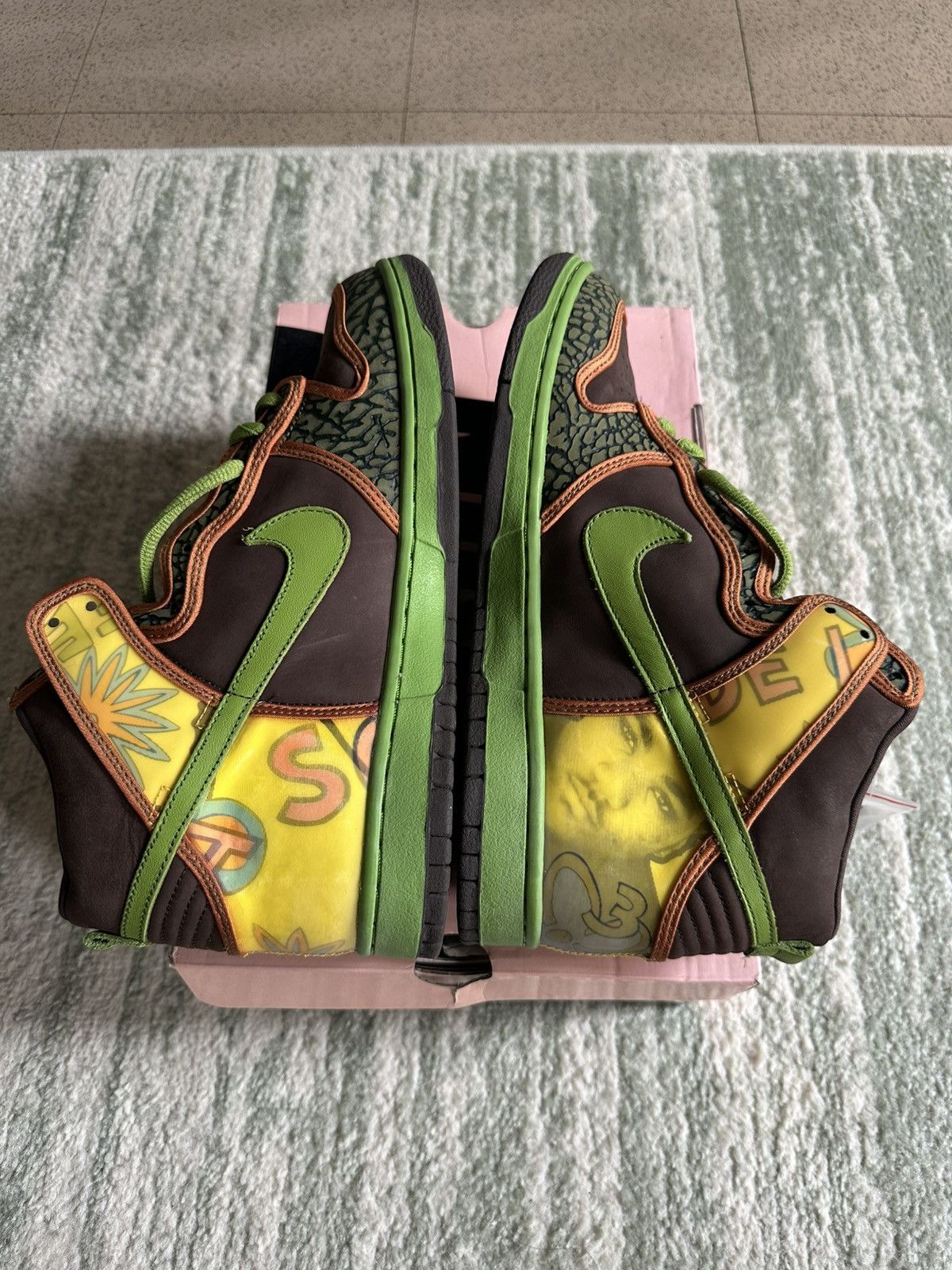 Nike Nike Dunk High Pro SB “De La Soul” Size 11.5 Brand New RARE Size US 11.5 / EU 44-45 - 4 Thumbnail