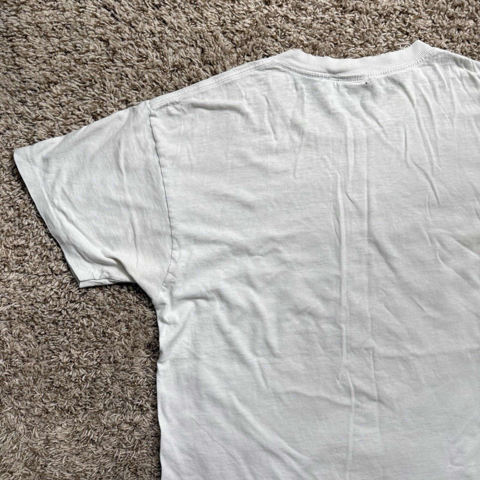 American Eagle Outfitters × Vintage Vintage 90’s American Eagle Outfitters White Nature T-Shirt Size US M / EU 48-50 / 2 - 5 Thumbnail