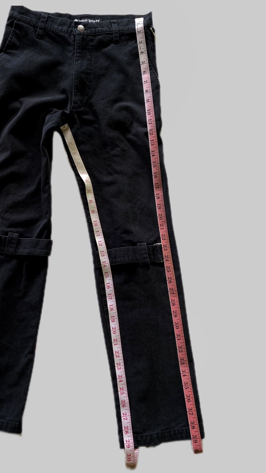 Japanese Brand Vintage Punk Seditionaries Bondage Zipper Pants Size US 28 / EU 44 - 6 Thumbnail