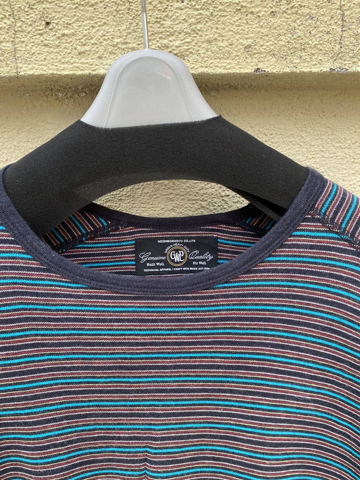 Japanese Brand striped longsleeve Size US L / EU 52-54 / 3 - 2 Thumbnail