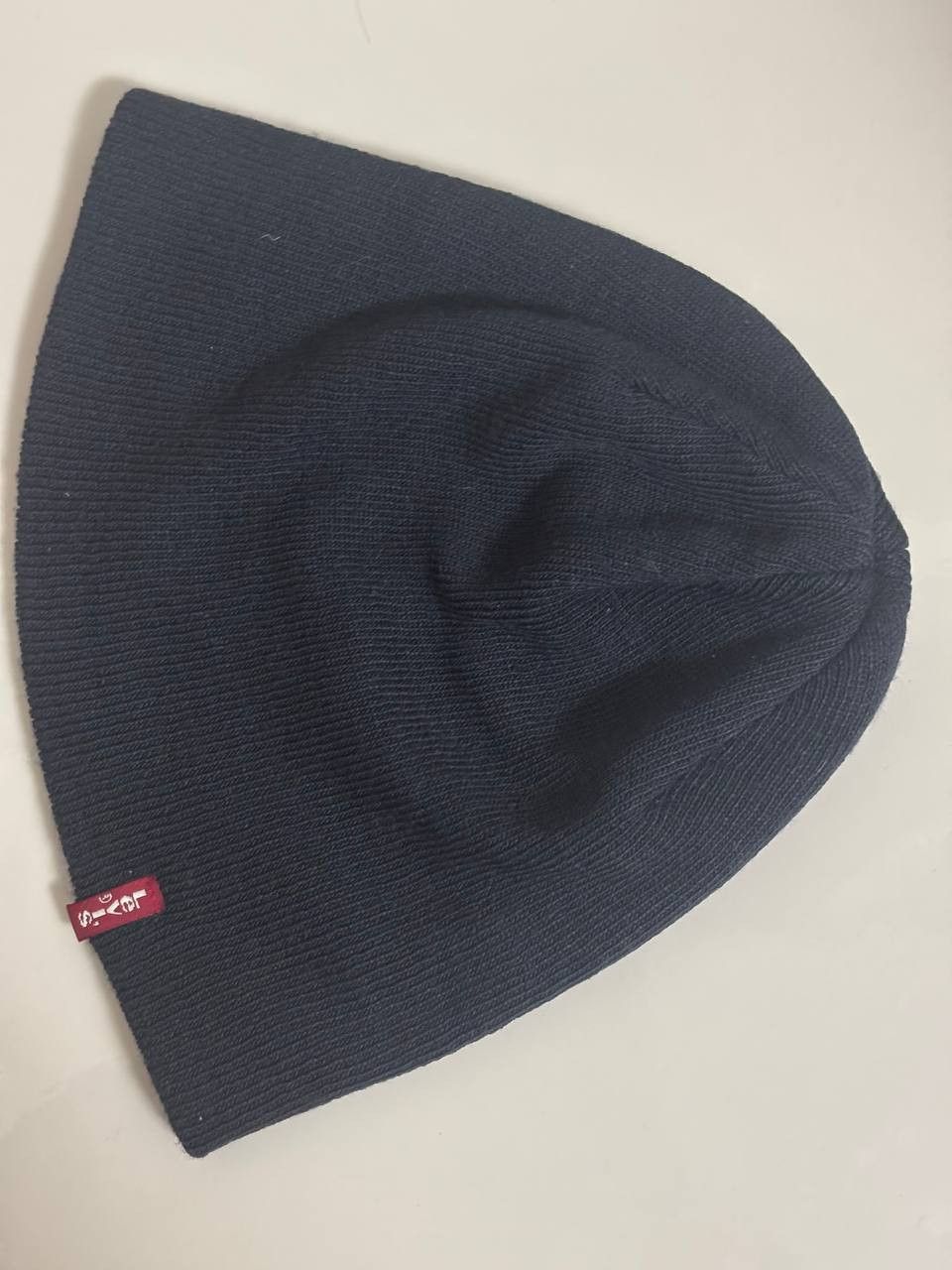 Levi's Vintage Italian Levi's knit hat, size L/XL navy blue acrylic Size ONE SIZE - 6 Thumbnail