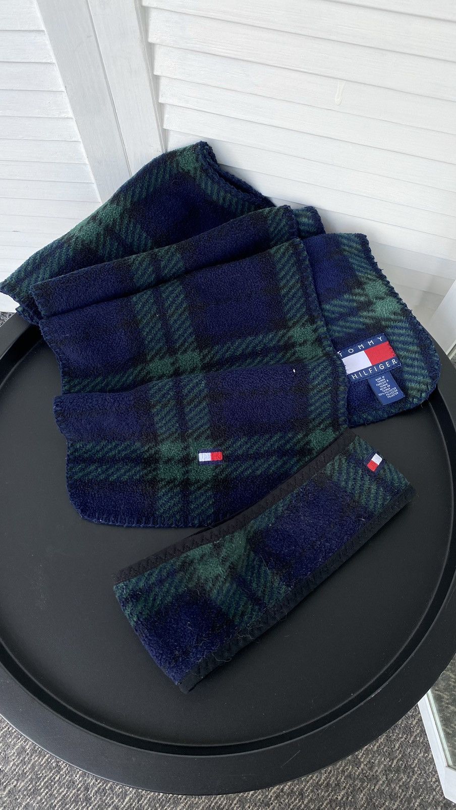 Tommy Hilfiger × Vintage Vintage Tommy Hilfiger Old Money Scarf and Bandage Headband Size ONE SIZE - 2 Thumbnail