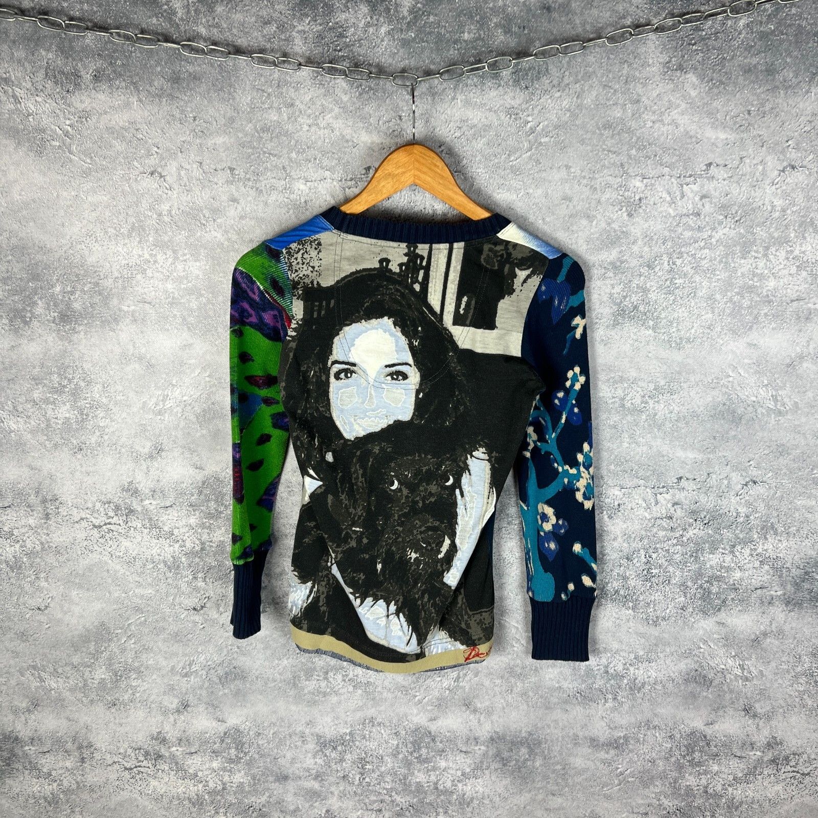 Desigual Desigual Sweater Women's Size S Multicolor Long Sleeve ` Size S / US 4 / IT 40 - 5 Thumbnail