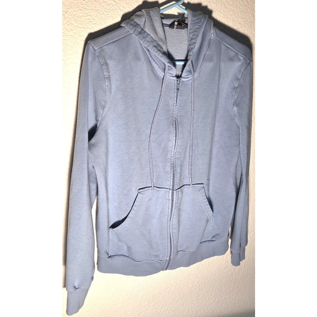 Eddie Bauer Chic Eddie Bauer Sky Blue Women's Full Zip Hoodie - Medium Size M / US 6-8 / IT 42-44 - 2 Thumbnail