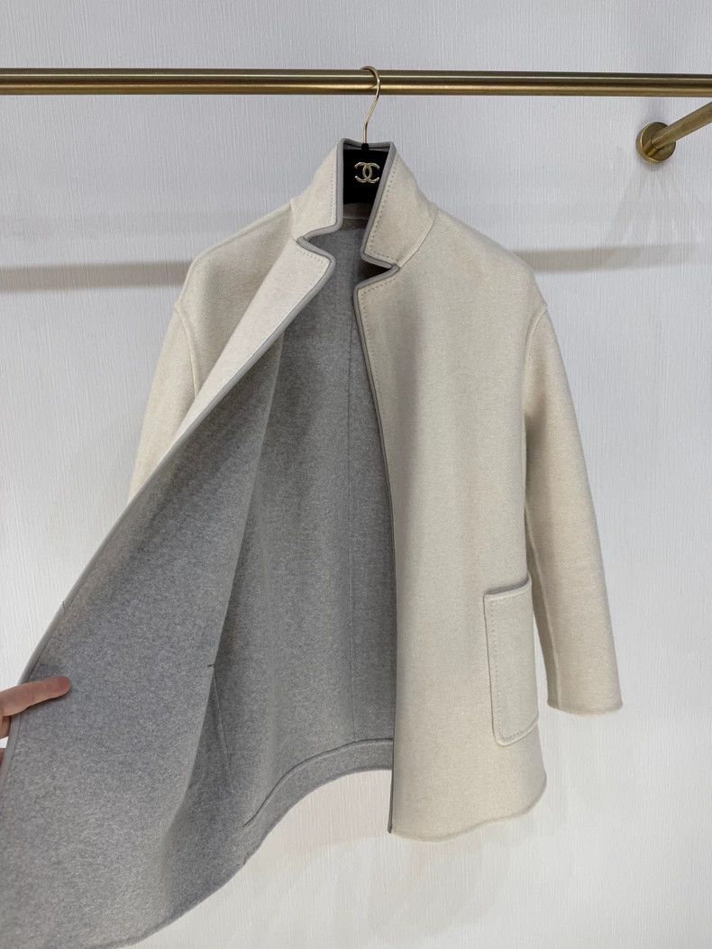 Loro Piana LORO PIANA Double-faced baby cashmere and cashmere coat Size XS / US 0-2 / IT 36-38 - 3 Thumbnail