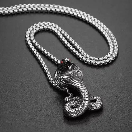 Other Cobra Snake Pendant Necklace Size ONE SIZE - 2 Thumbnail