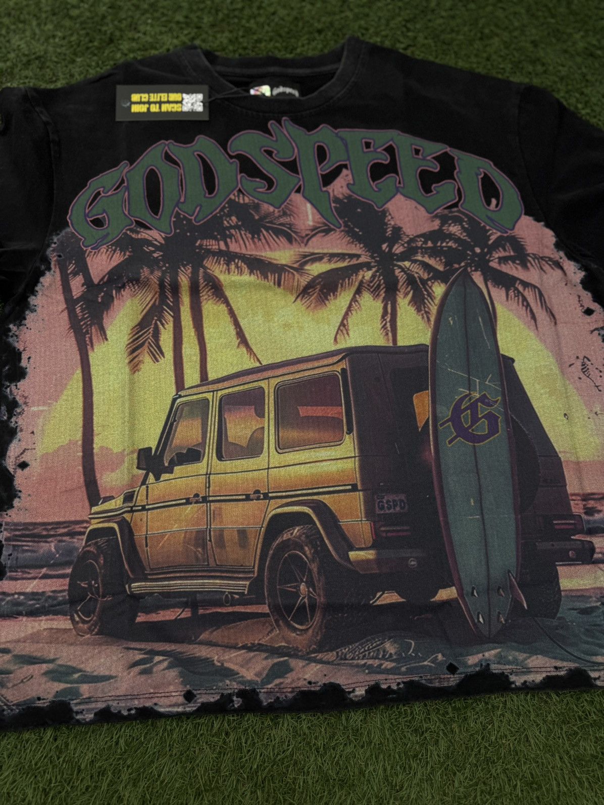 Godspeed Black Miami G Wagon Tee Shirt Size XL (NEW)