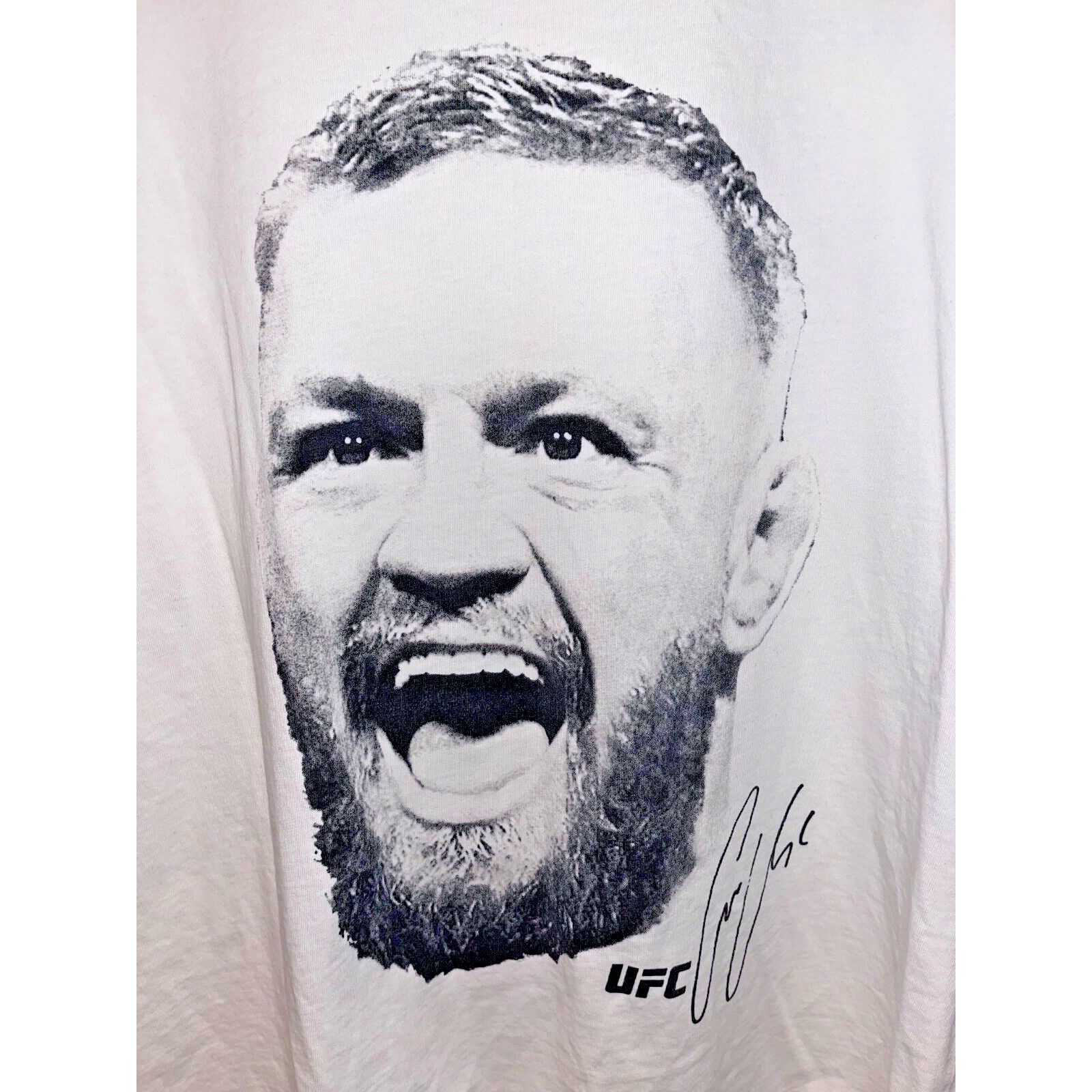 UFC Conor McGregor UFC Megaprint Face Signature T-Shirt XL Y2K Size US XL / EU 56 / 4 - 6 Thumbnail