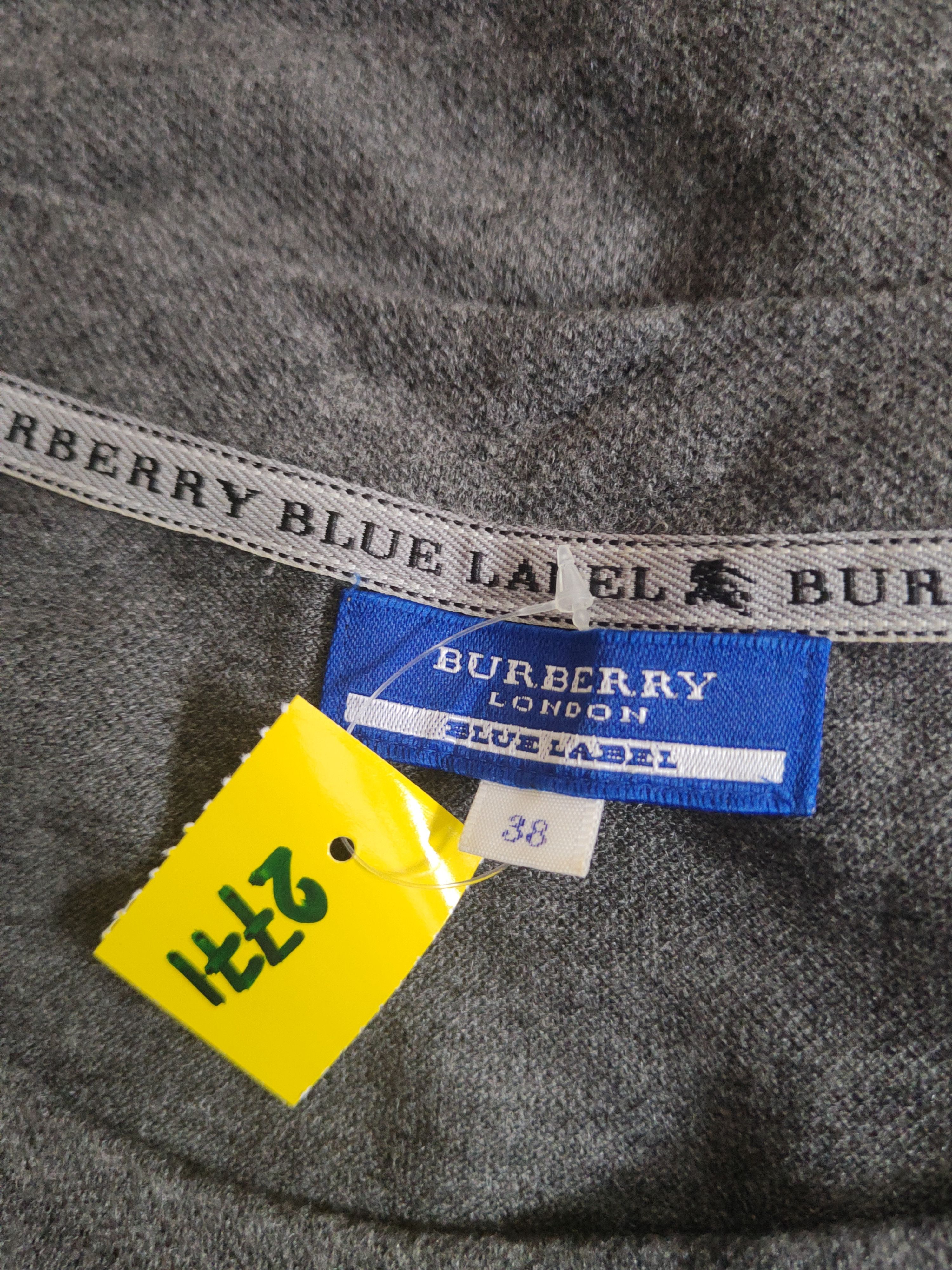 Burberry DL Burberry Dark Gray Short Sleeve T-shirt #2771 Size S / US 4 / IT 40 - 11 Thumbnail