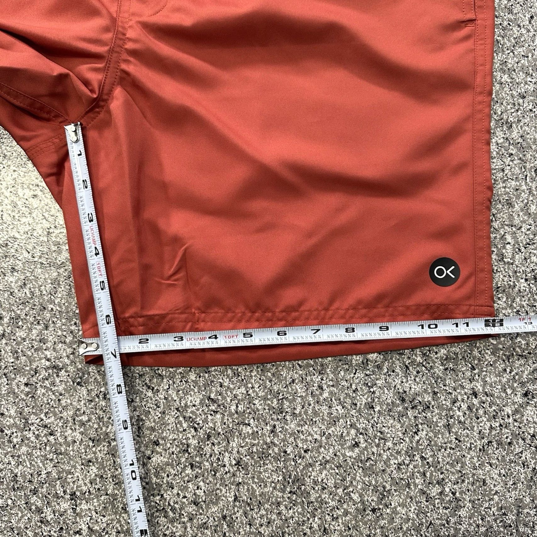 Outerknown VINTAGE Outerknown Nomadic Athletic Shorts Mens XL 7” 7in Inseam Red Drawstring Pockets Lined Polyester Flat-front Activewear Size US 36 / EU 52 - 8 Thumbnail