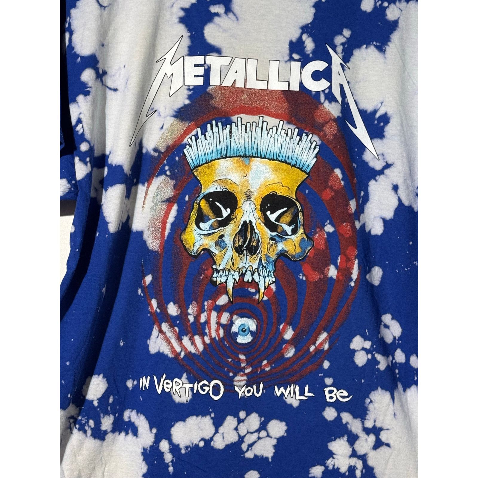 Other METALLICA Graphic Tee In Vertigo You Will Be Tie Dye Large Size US L / EU 52-54 / 3 - 3 Thumbnail