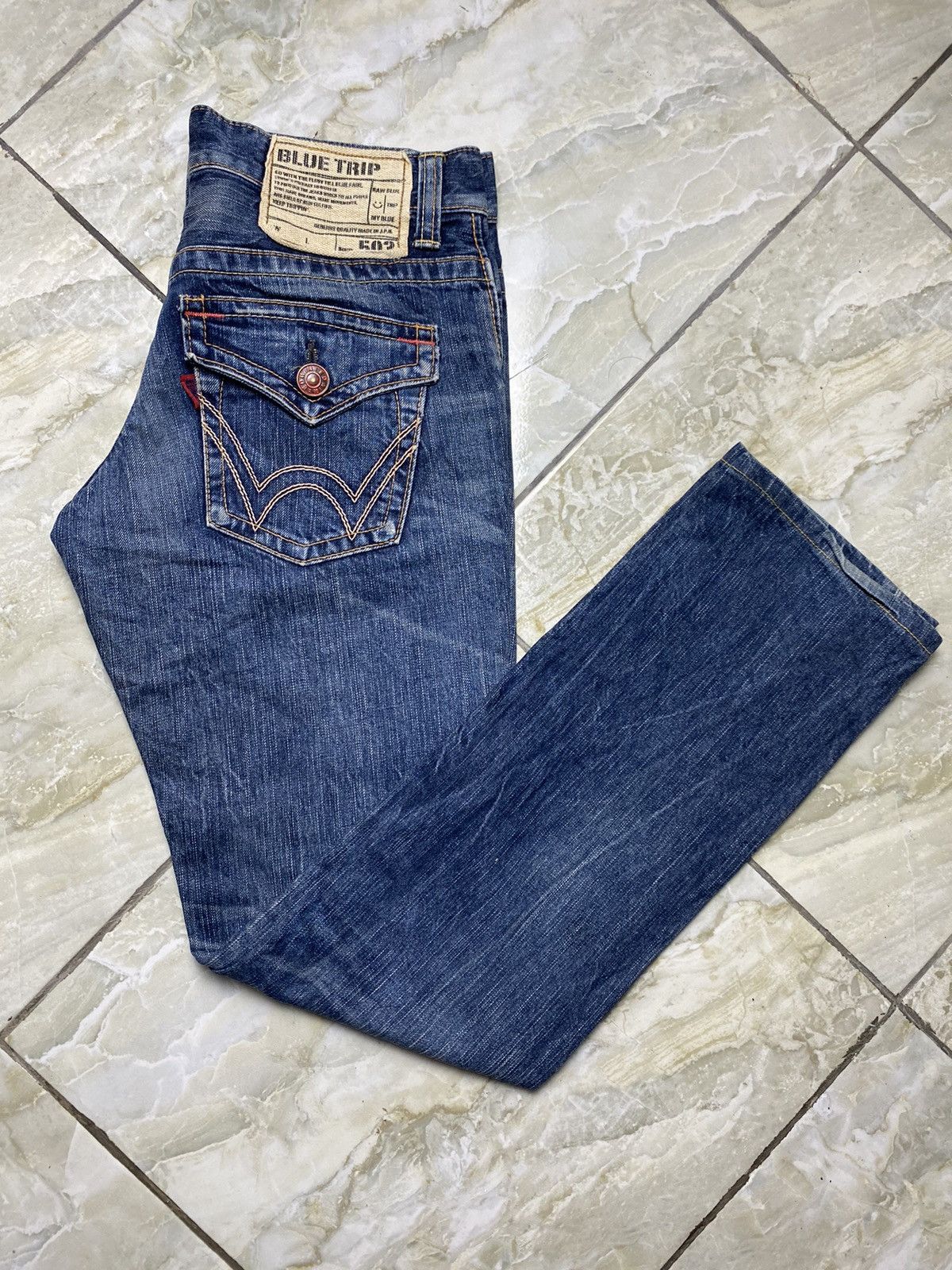 Edwin ⚡️ Edwin 503 Jeans x Blue Trip Pants Size US 31 - 16 Thumbnail