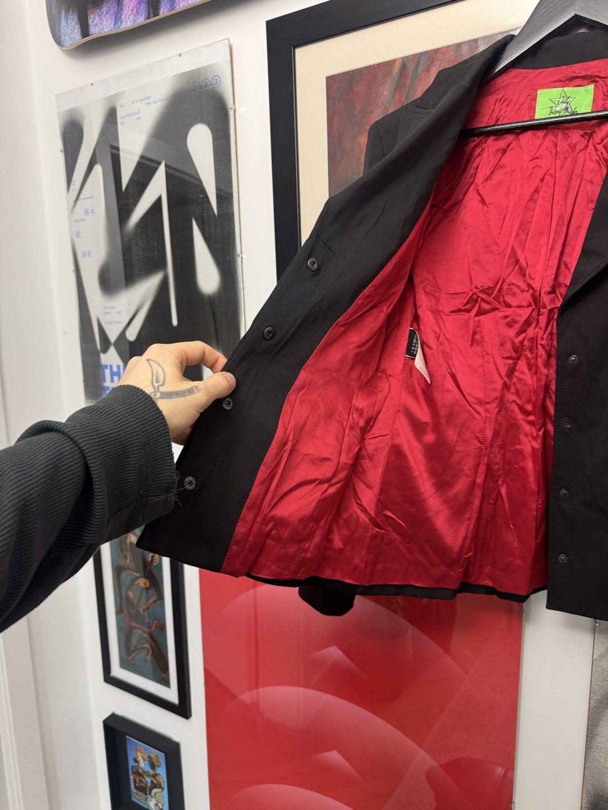 Thierry Mugler Archive 90s Thierry Mugler Designer Avant Garde Zips Blazer Size L / US 10 / IT 46 - 3 Thumbnail