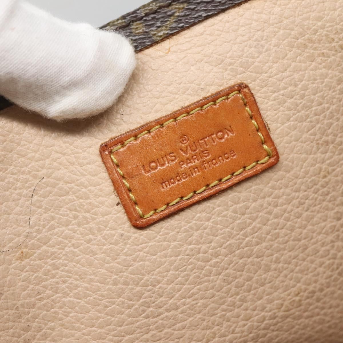 Louis Vuitton LOUIS VUITTON Monogram Sac Plat Hand Bag M51140 Size ONE SIZE - 14 Thumbnail