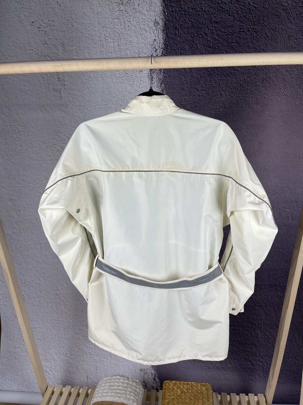 Belstaff Belstaff Tourmaster 500 Rider Belted Motorcycle Light Jacket Size US XS / EU 42 / 0 - 18 Thumbnail