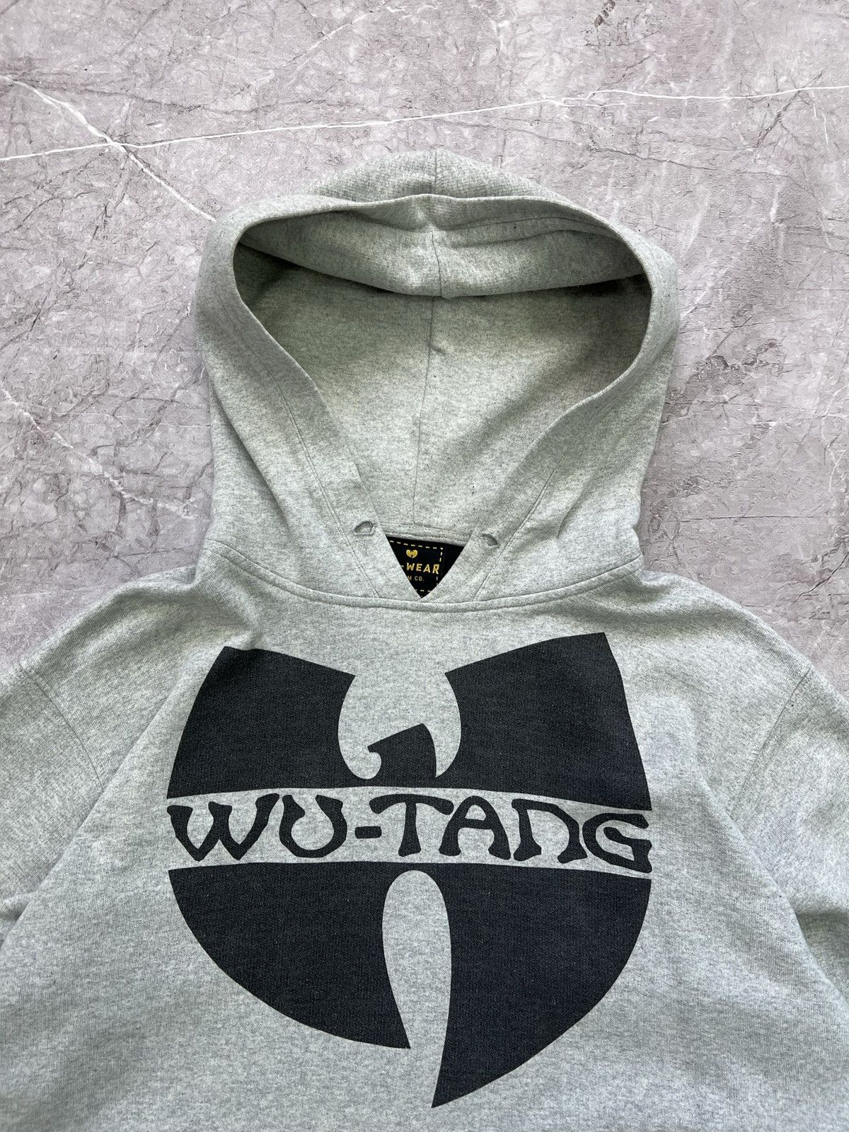 Wu-Tang Clan VINTAGE WU WEAR BOXY RAP HOODIE BIG LOGO SK8 skater y2k Size US M / EU 48-50 / 2 - 7 Thumbnail