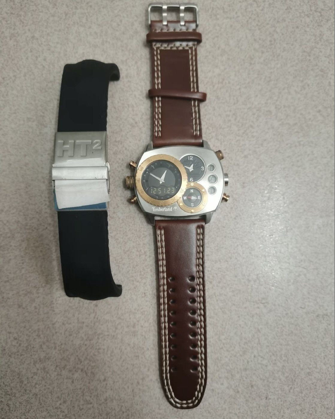 Timberland Timberland Men’s HT2 Multifunction Alarm Chronograph watch Size ONE SIZE - 2 Thumbnail