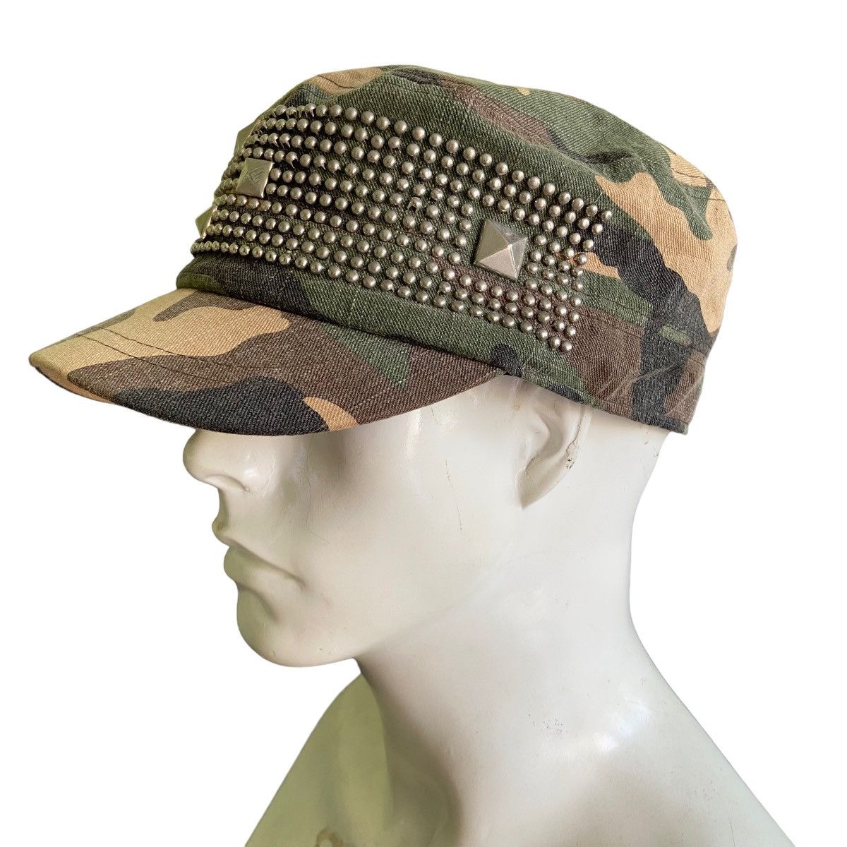 Japanese Brand Camo Studded Patrol Hat ifsixwasnine Size ONE SIZE - 4 Thumbnail