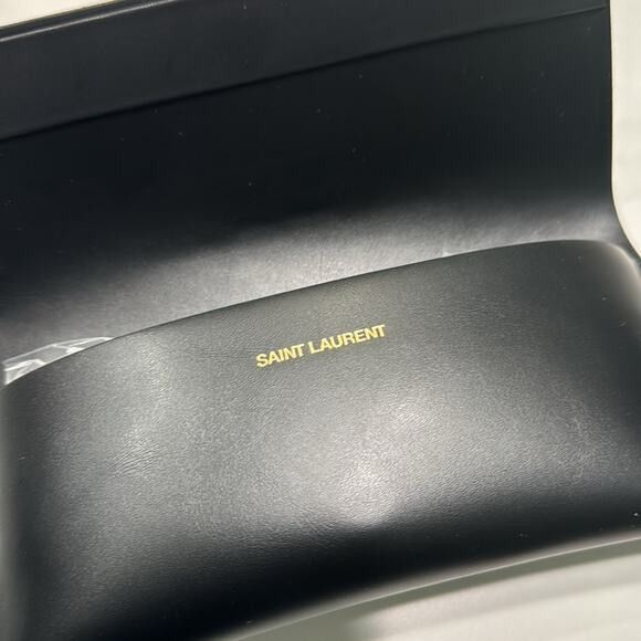 Saint Laurent Paris Saint Laurent 58mm Cat Eye Sunglasses Havana Green Size ONE SIZE - 7 Thumbnail